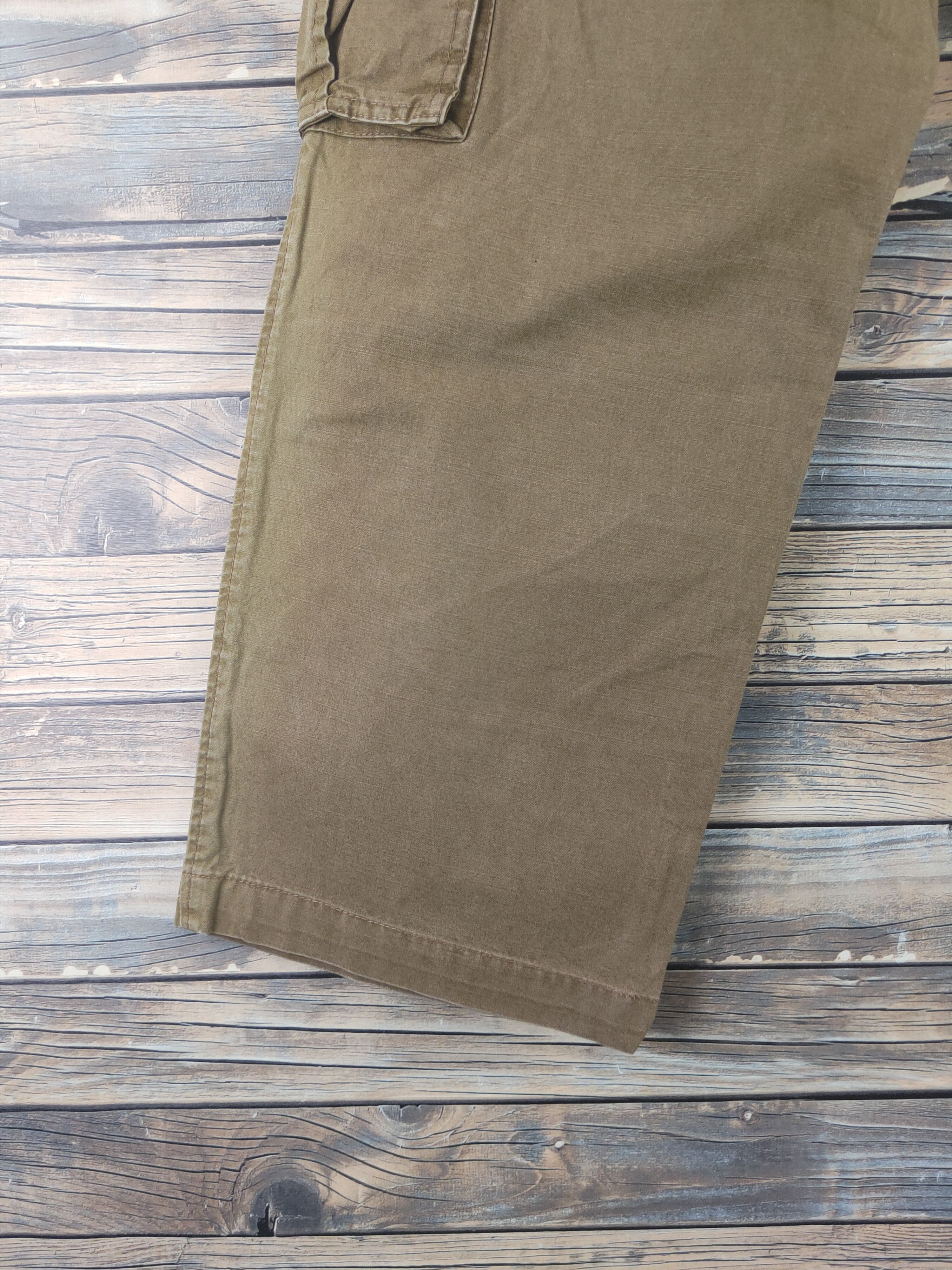Japanese Brand DL Uniqlo Brown Multipocket Tactical Cargo Pants #1893 Size US 34 / EU 50 - 9 Thumbnail