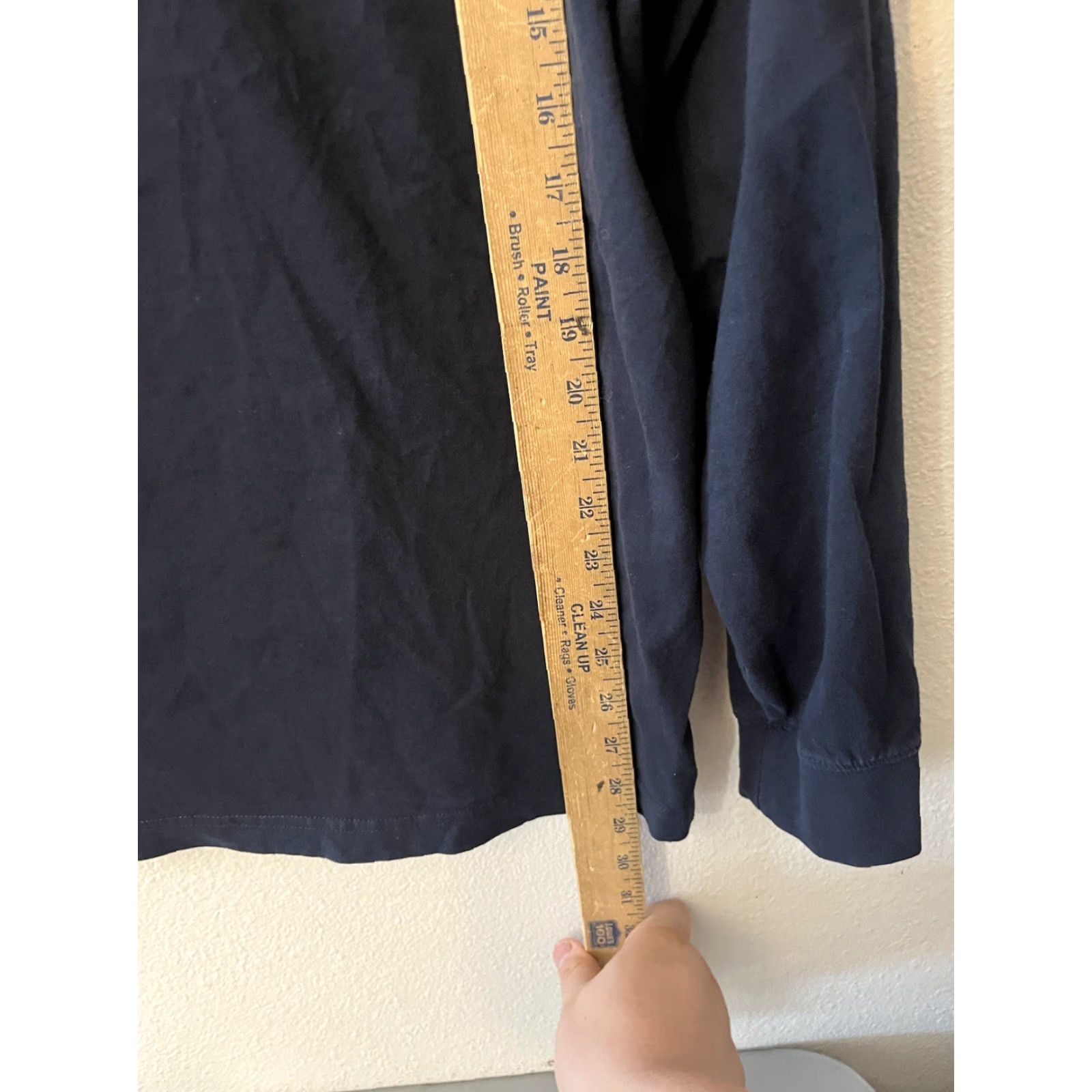 Vintage L.L.Bean Shirt Men Large Navy Blue Turtleneck Long Sleeve Traditional Fit 508115 Size US L / EU 52-54 / 3 - 5 Thumbnail