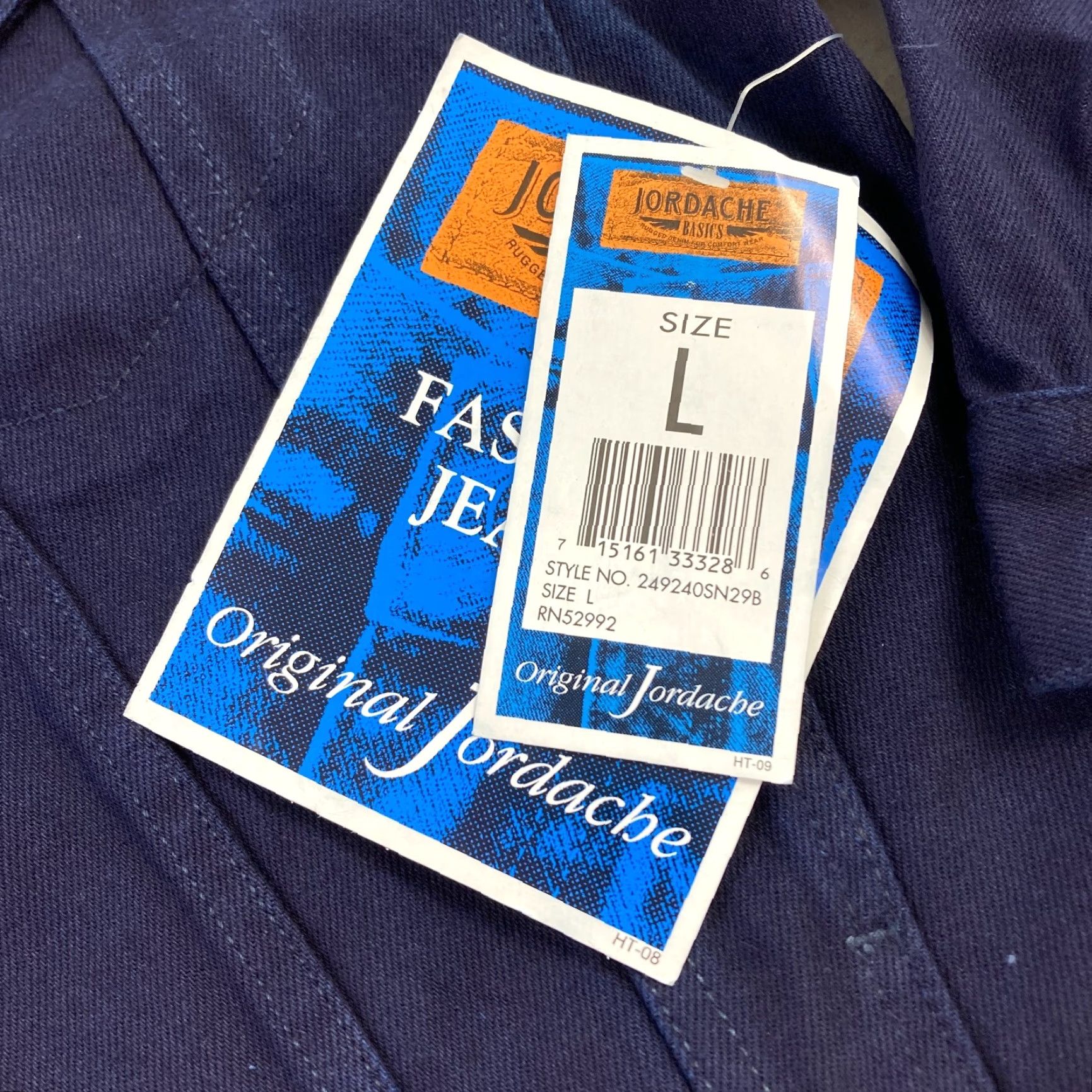 Jordache VINTAGE Jordache Denim Jacket Women’s L Blue Trucker Biker Western Crop Jacket Size L / US 10 / IT 46 - 4 Thumbnail