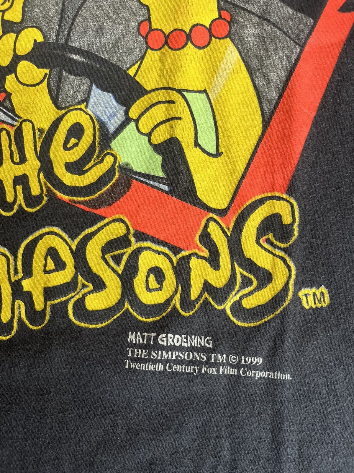 The Simpsons Vintage The SimpSons 1999’s Twentieth Century Fox Tshirt Size US M / EU 48-50 / 2 - 7 Thumbnail