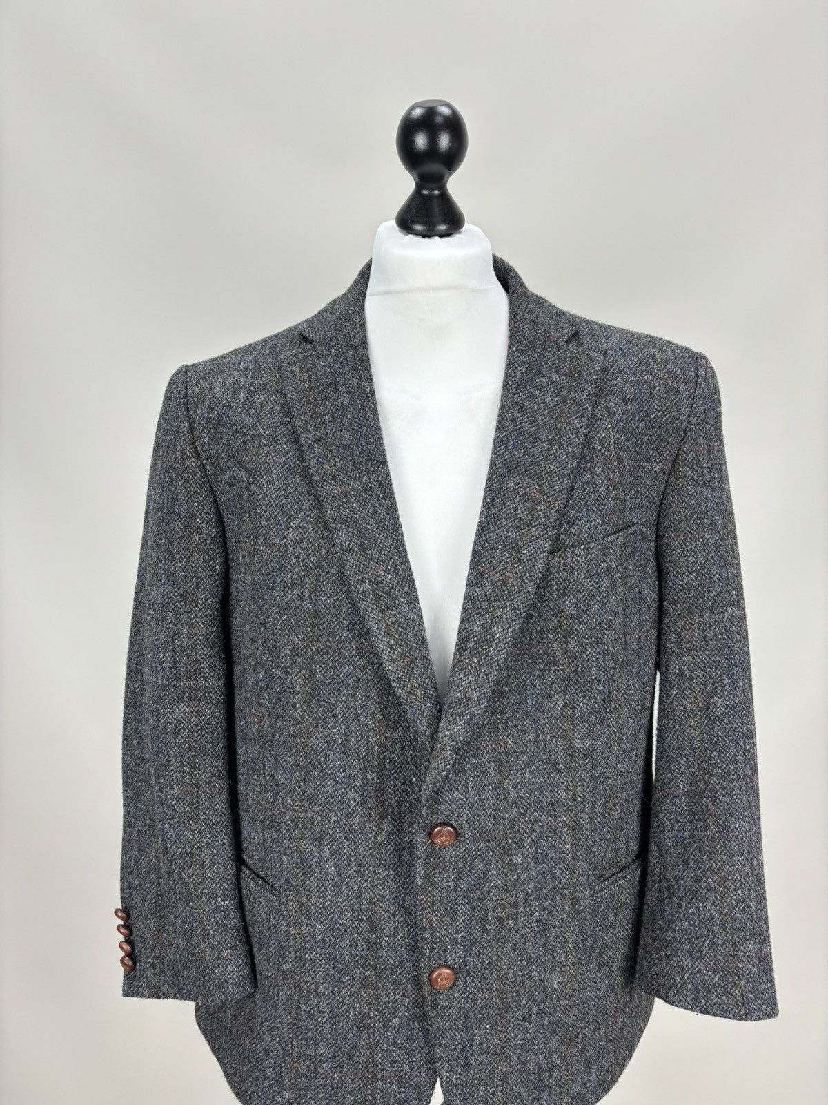 Harris Tweed Mens blazer Harris Tweed Size 44S Color Gray Size 44S - 2 Thumbnail