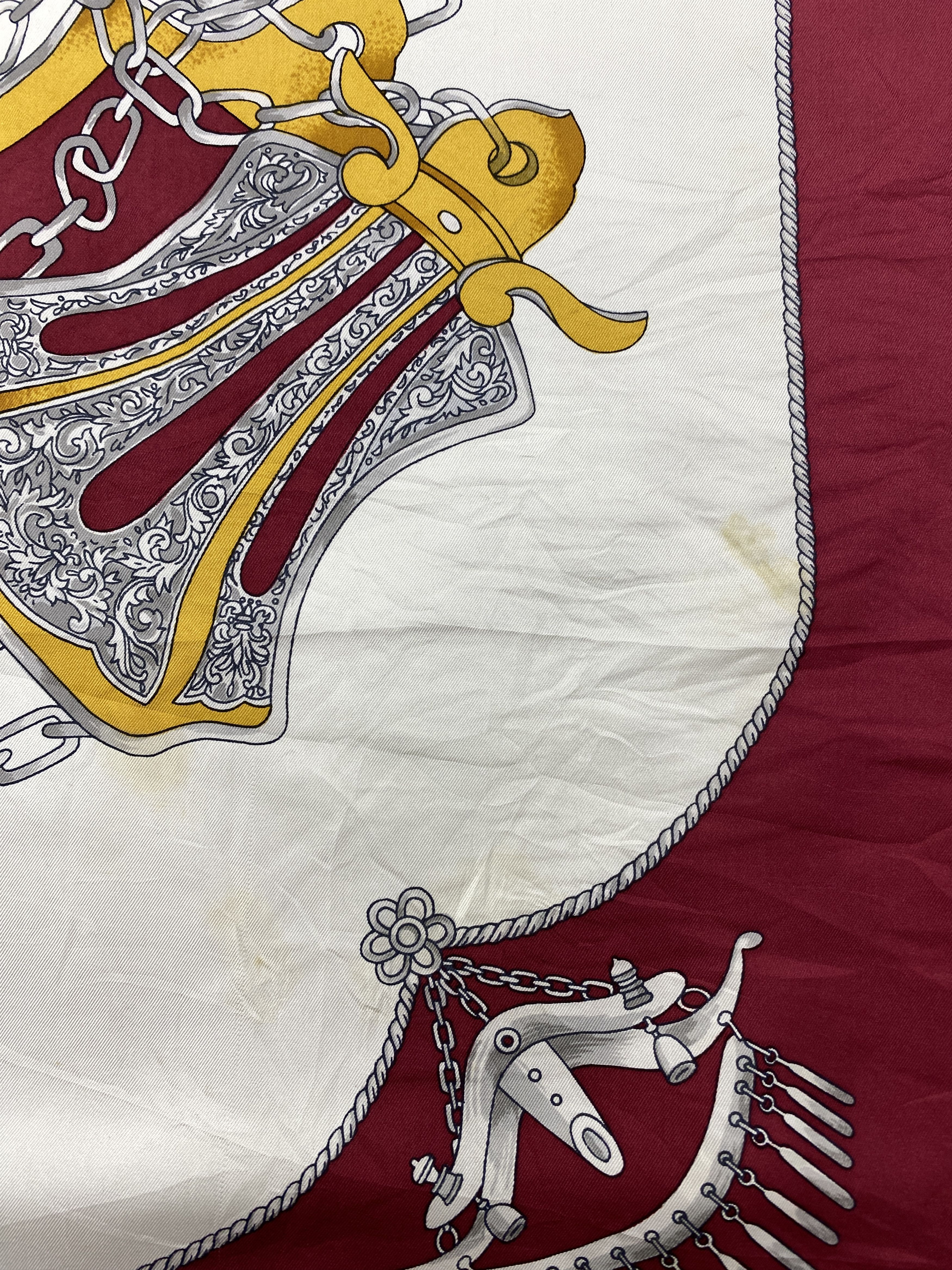 Japanese Brand Cest Bien Tassel Silk Scarf / Silk Shawl SN0249 Size ONE SIZE - 7 Thumbnail