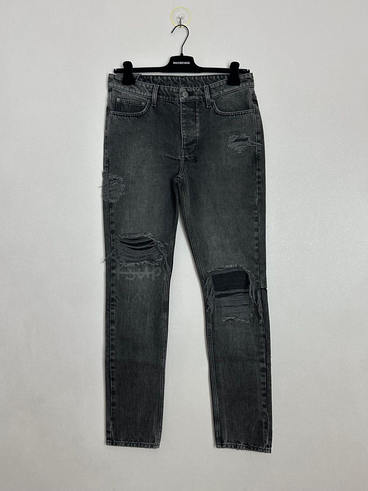 Ksubi Ksubi Chitch Jeans Washed Black 32 Unreleased Size US 32 / EU 48 - 1 Thumbnail