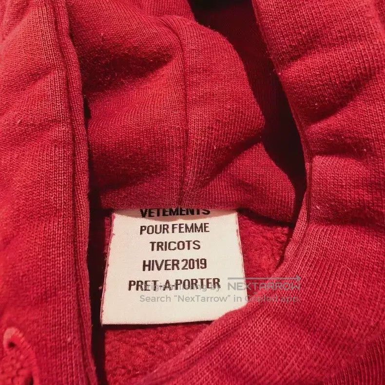Vetements Vetements Hoodie Size US M / EU 48-50 / 2 - 2 Thumbnail