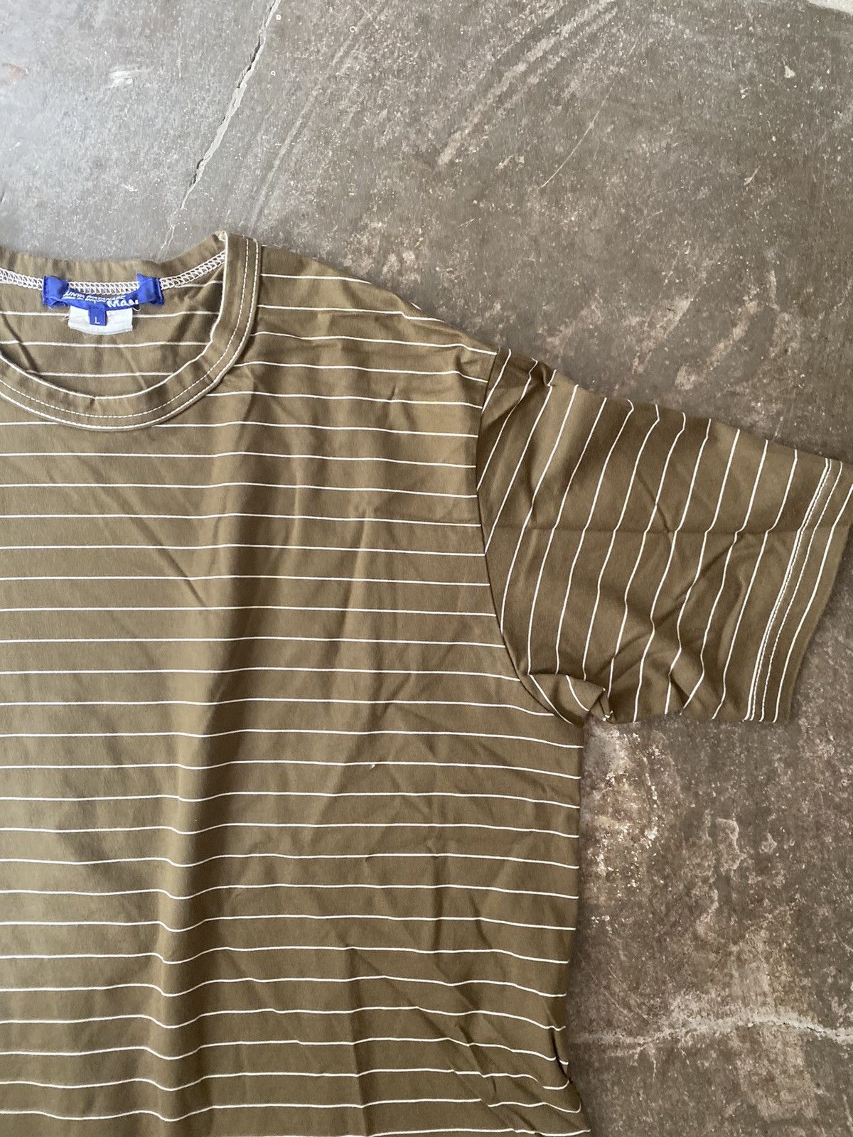 Junya Watanabe Junya Watanabe Basic Striped Tee Comme des Garcons Kapital Size US L / EU 52-54 / 3 - 3 Thumbnail