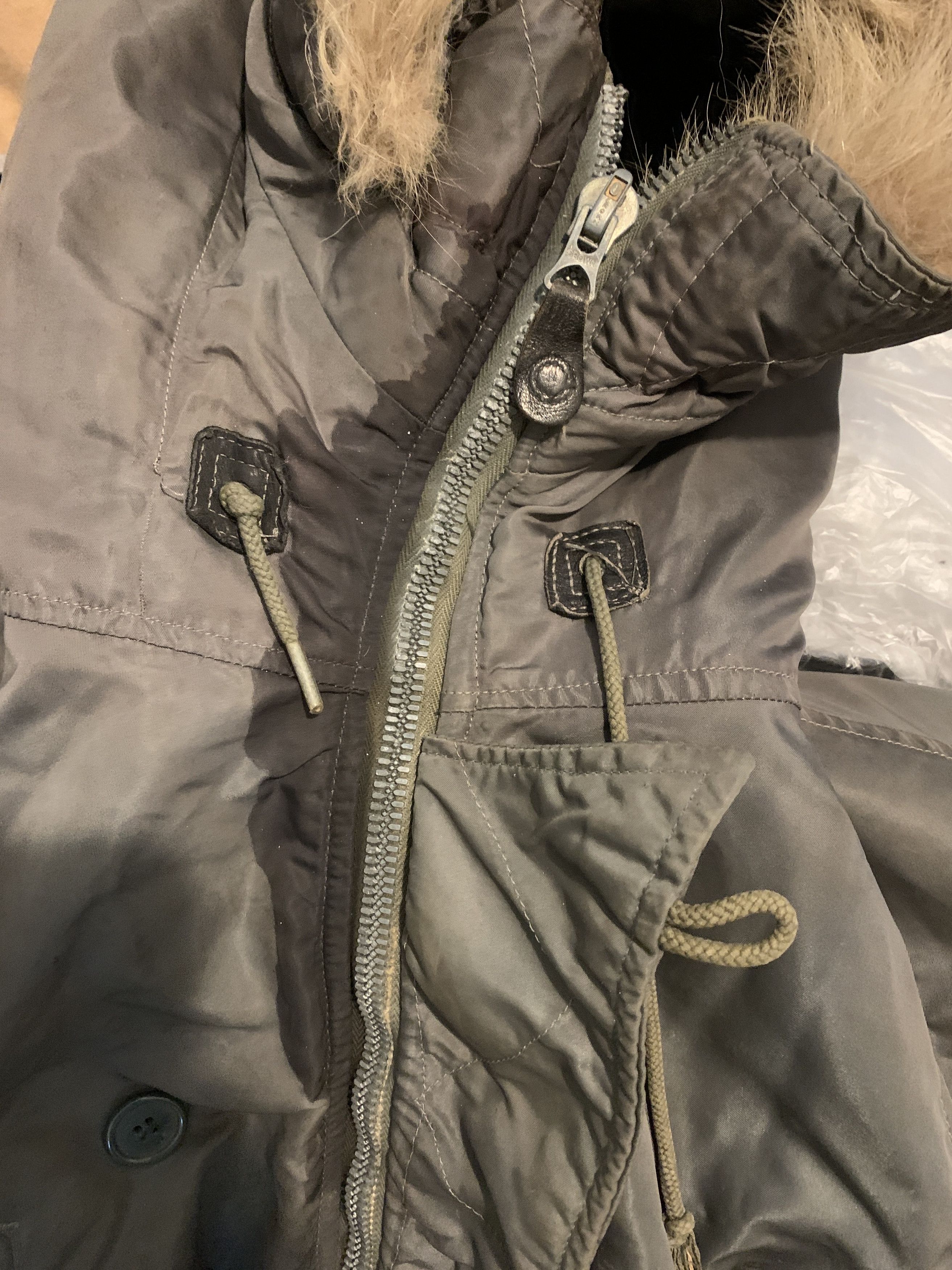 Other US Air Force Early N-3B Snorkel Bulb Arms Parka Anorak Size US M / EU 48-50 / 2 - 3 Thumbnail