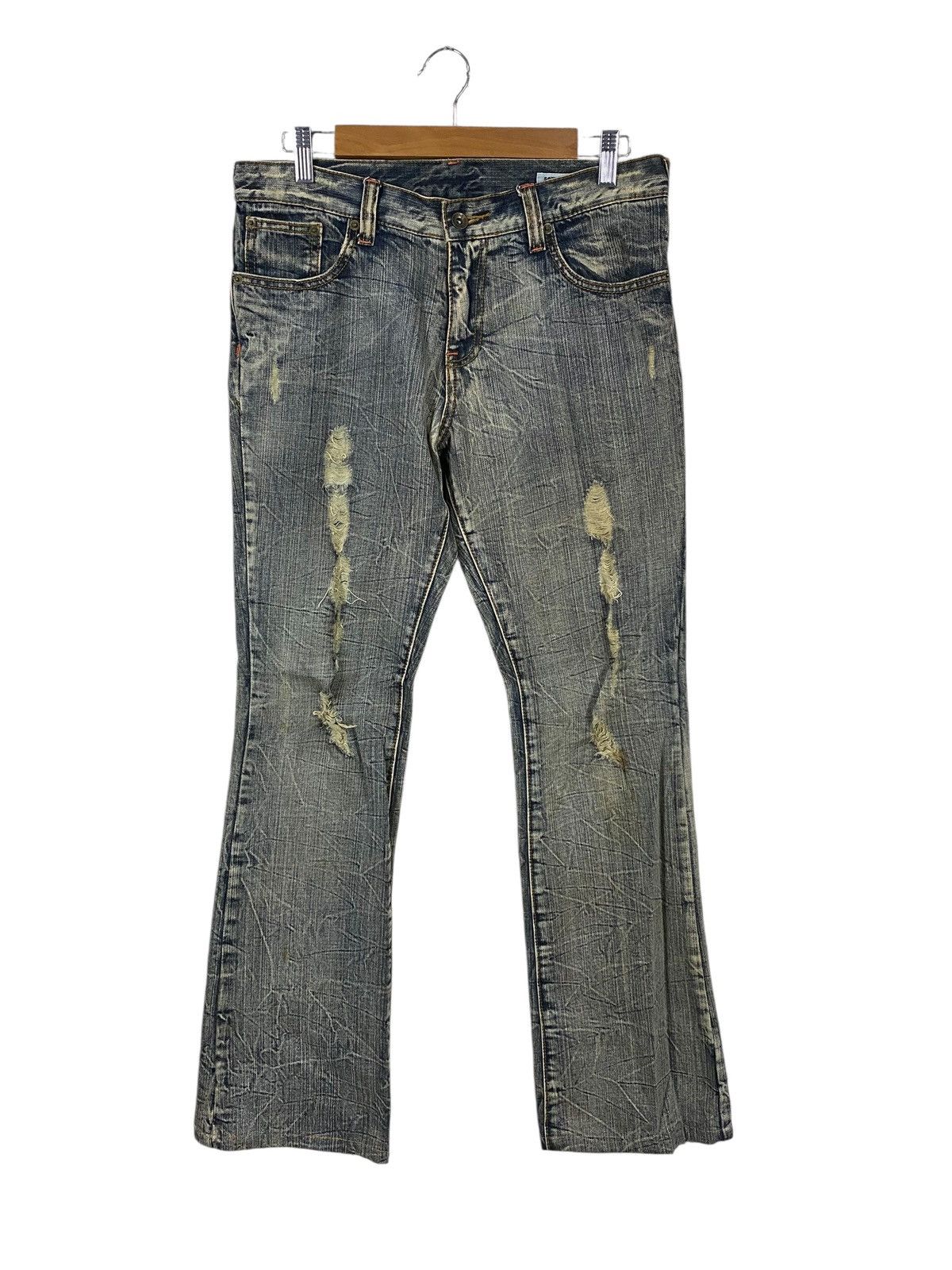 semanticdesign Semantic design flared denim destroyed very rare Size US 33 - 1 Thumbnail