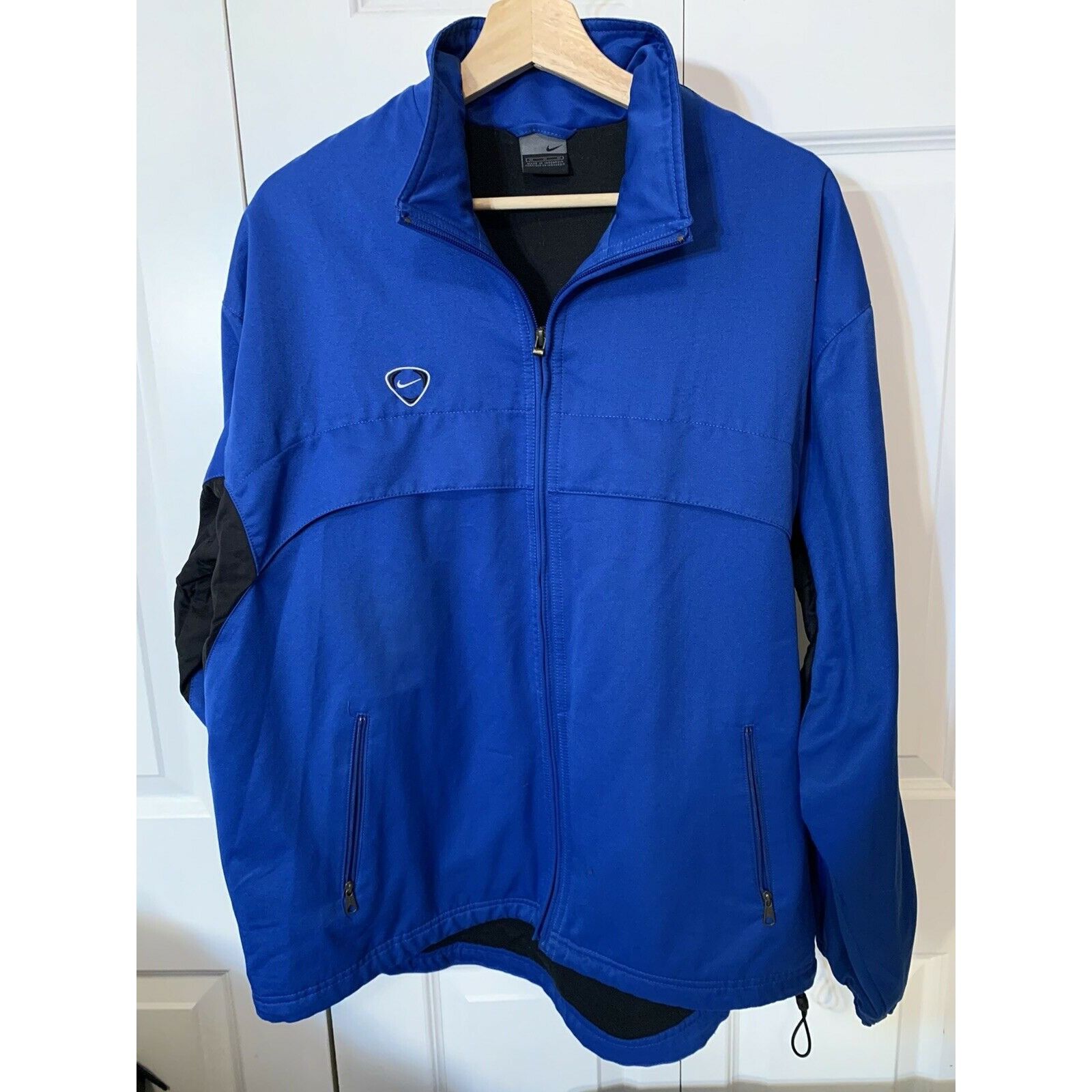 Nike Vintage Men’s Nike Jacket Sz Medium Full Zip Blue Polyester Size US M / EU 48-50 / 2 - 4 Thumbnail