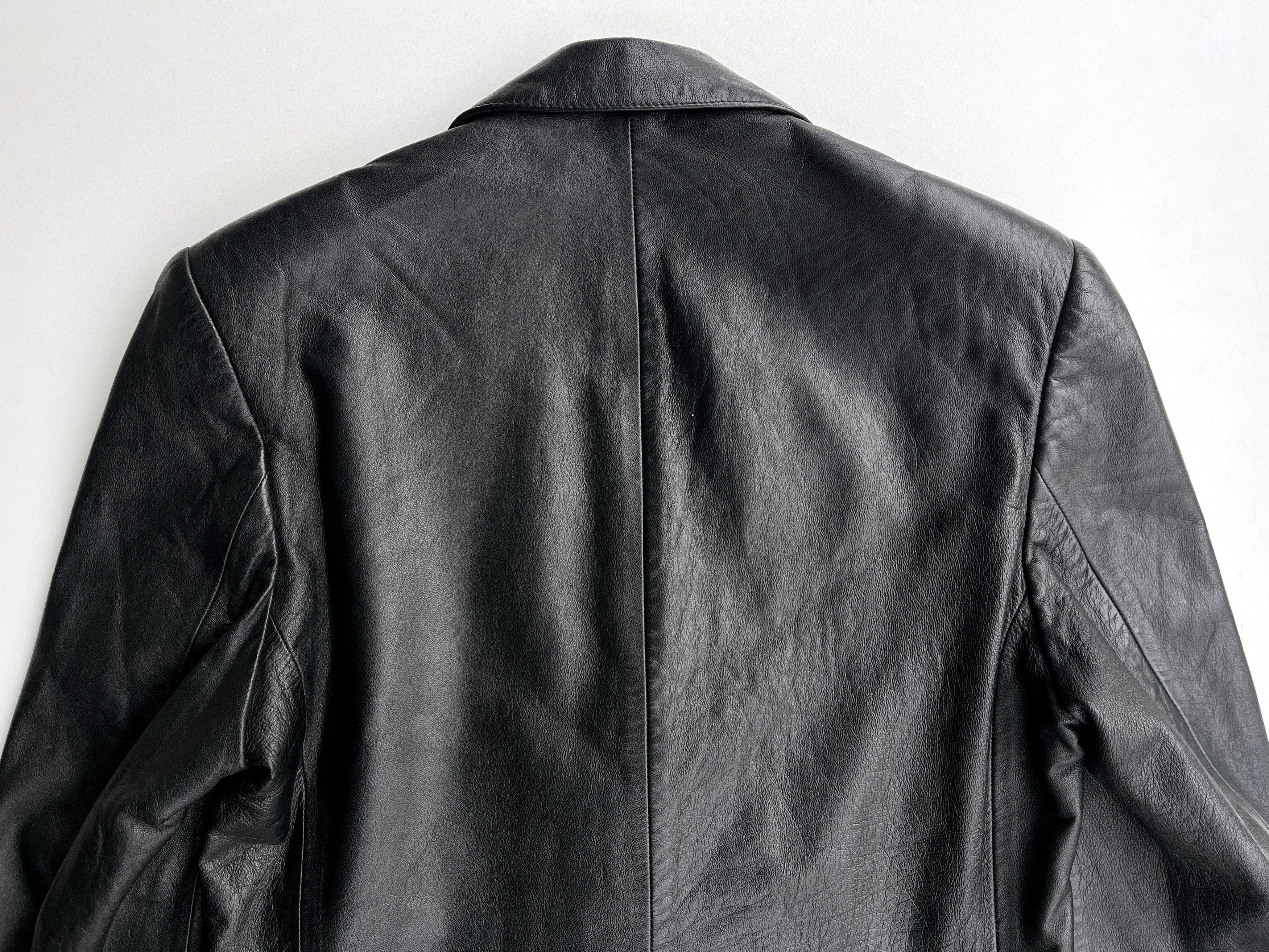 Schott Schott Leather Blazer Size US M / EU 48-50 / 2 - 10 Thumbnail