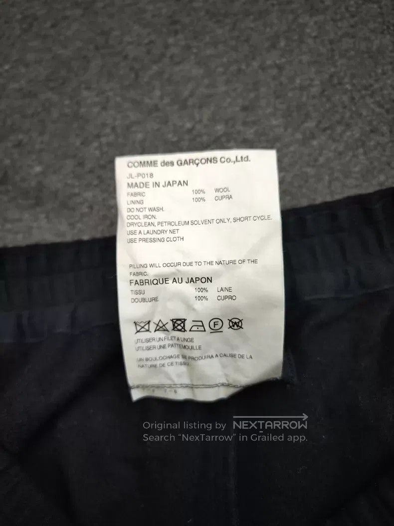 Junya Watanabe Junya Watanabe size M Woolen wide-leg drawstring pants Size 24" / US 00 / IT 34 - 6 Thumbnail