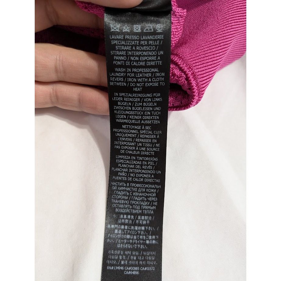 Tom Ford o1rshd1 Zip Hoodie in Light Magenta Size US M / EU 48-50 / 2 - 18 Thumbnail