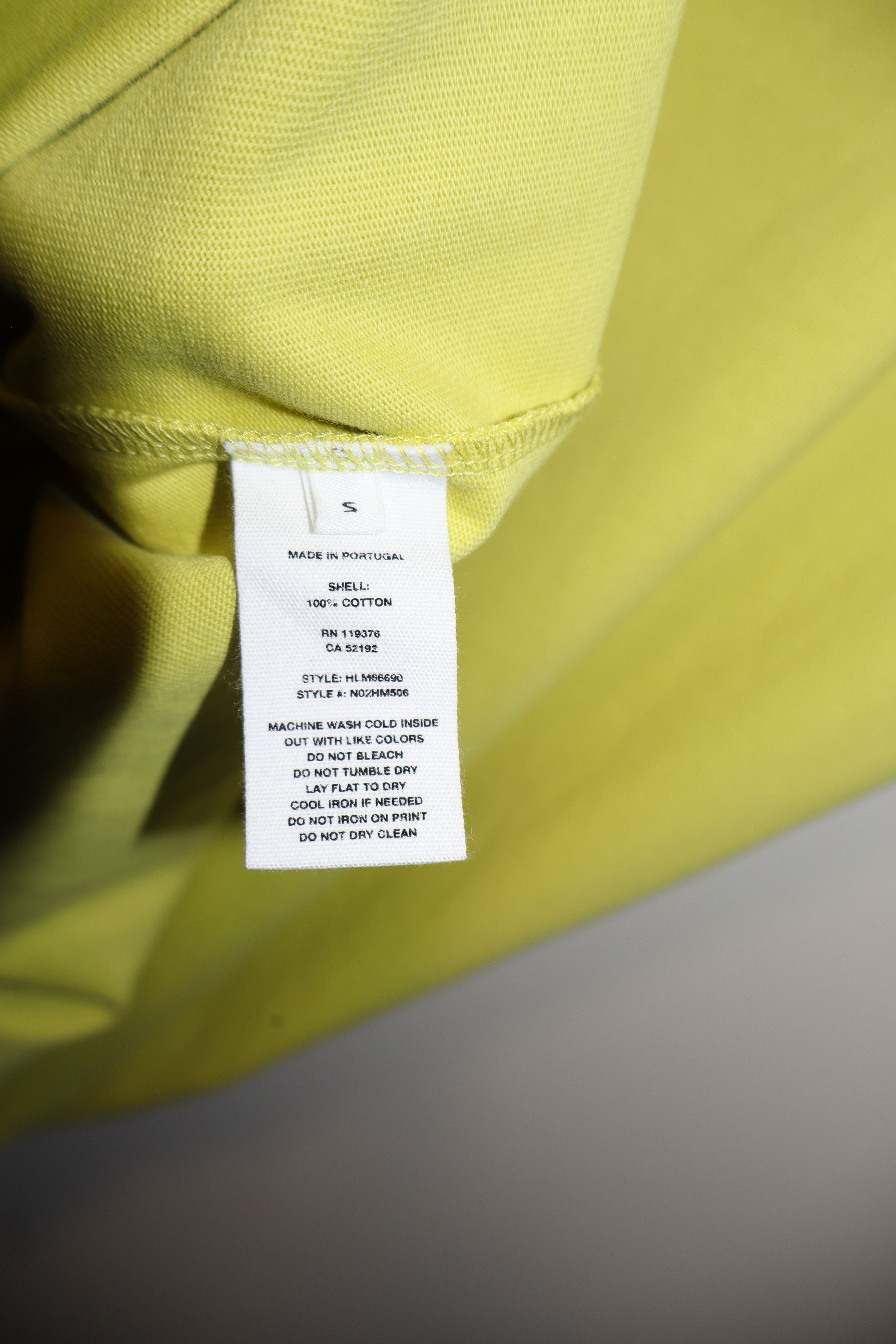 Helmut Lang Logo print t-shirt Size US S / EU 44-46 / 1 - 5 Thumbnail