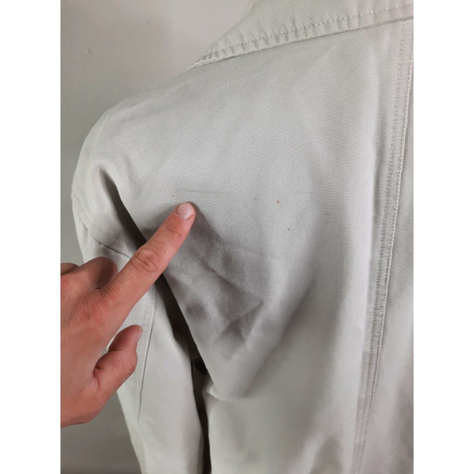 Eddie Bauer VINTAGE Eddie Bauer Khaki Canvas Barn Coat Jacket Bomber Women's Small Chore Coat Beige Canvas Barn Coat Eddie Bauer Women's Small Vintage Coat M Size S / US 4 / IT 40 - 6 Thumbnail