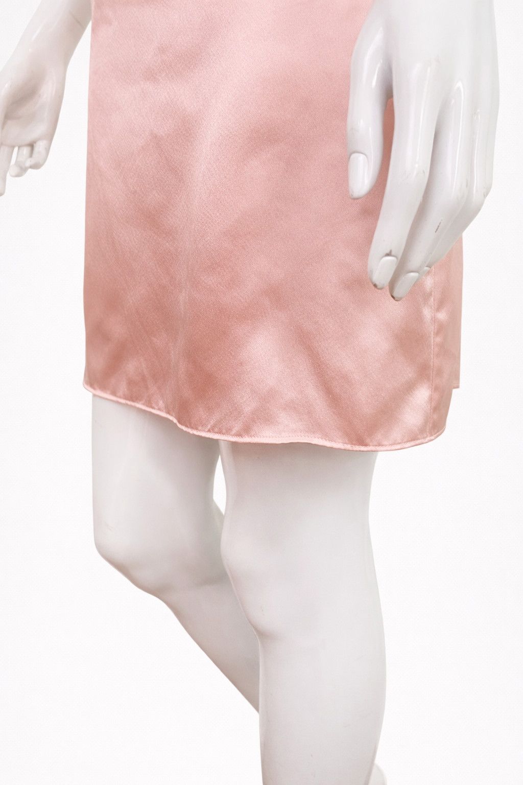 John Galliano John Galliano Pink Rose Silk Slip Mini Midi Dress - XS Size XS / US 0-2 / IT 36-38 - 5 Thumbnail