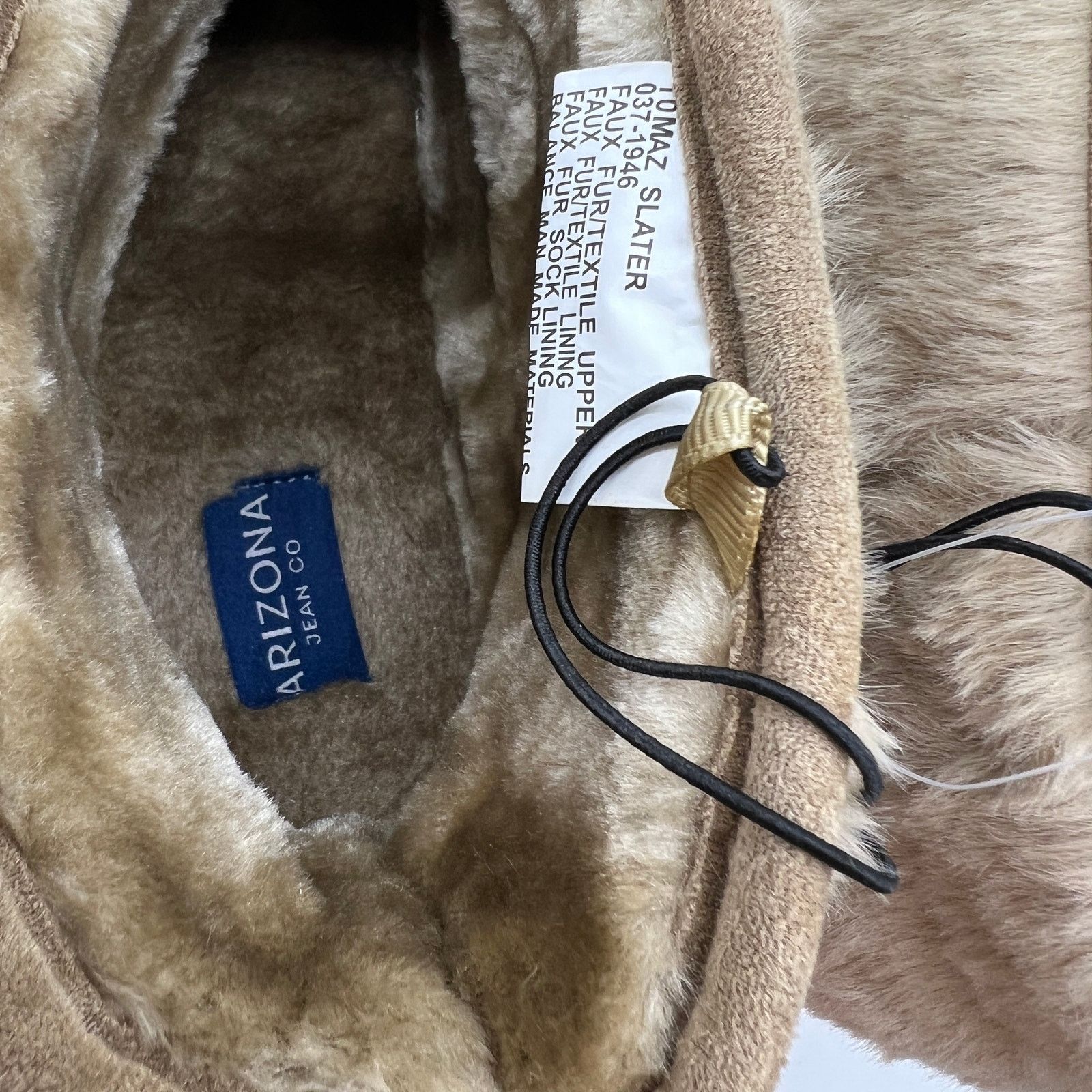 Other Arizona Jean Co Womens Faux Fur Slater Flat Winter Boots Size US 10 / IT 40 - 6 Thumbnail