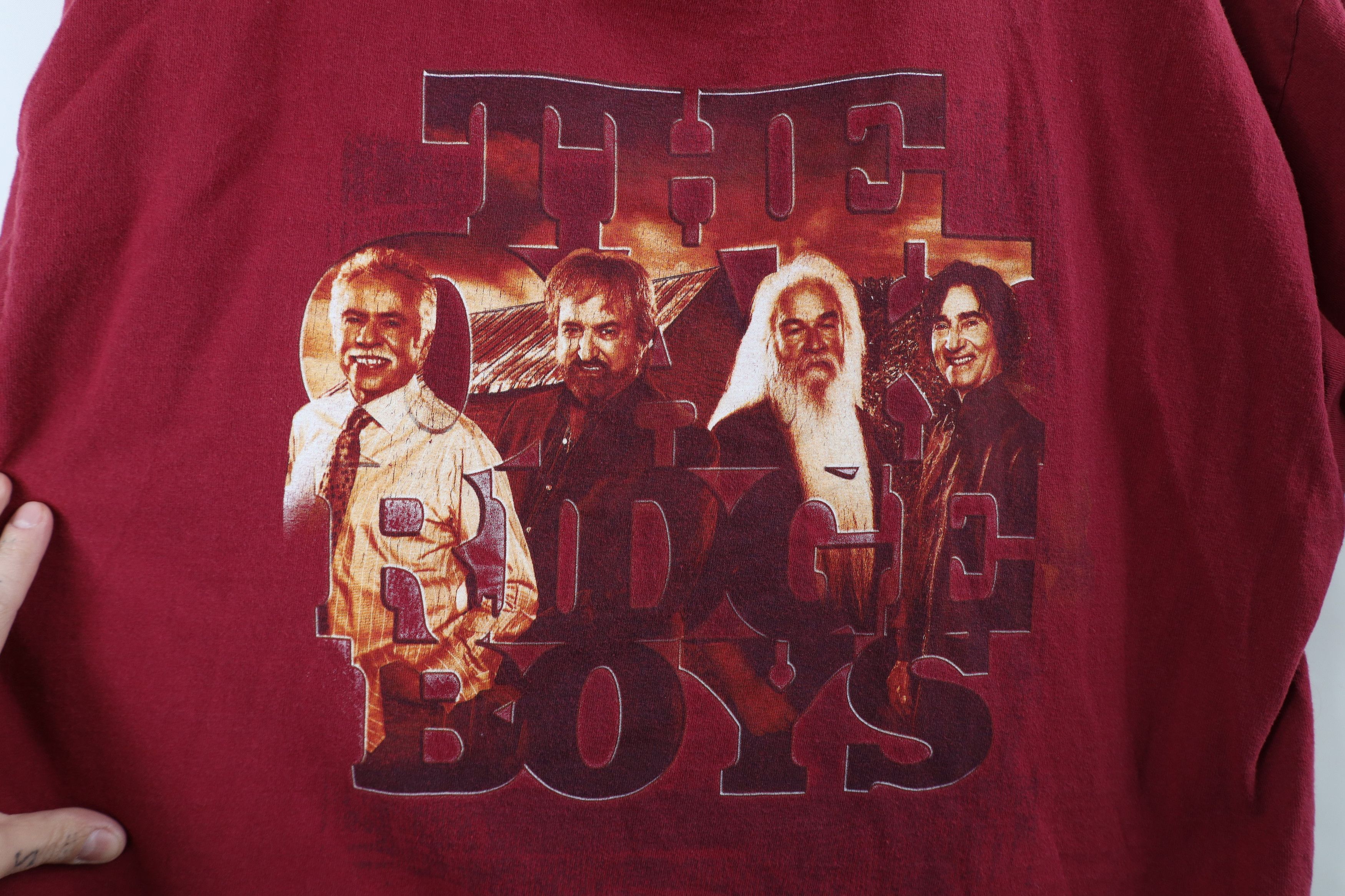 Vintage Vintage Y2K One Hits The Oak Ridge Boys Band T-Shirt Red Size US XL / EU 56 / 4 - 4 Thumbnail