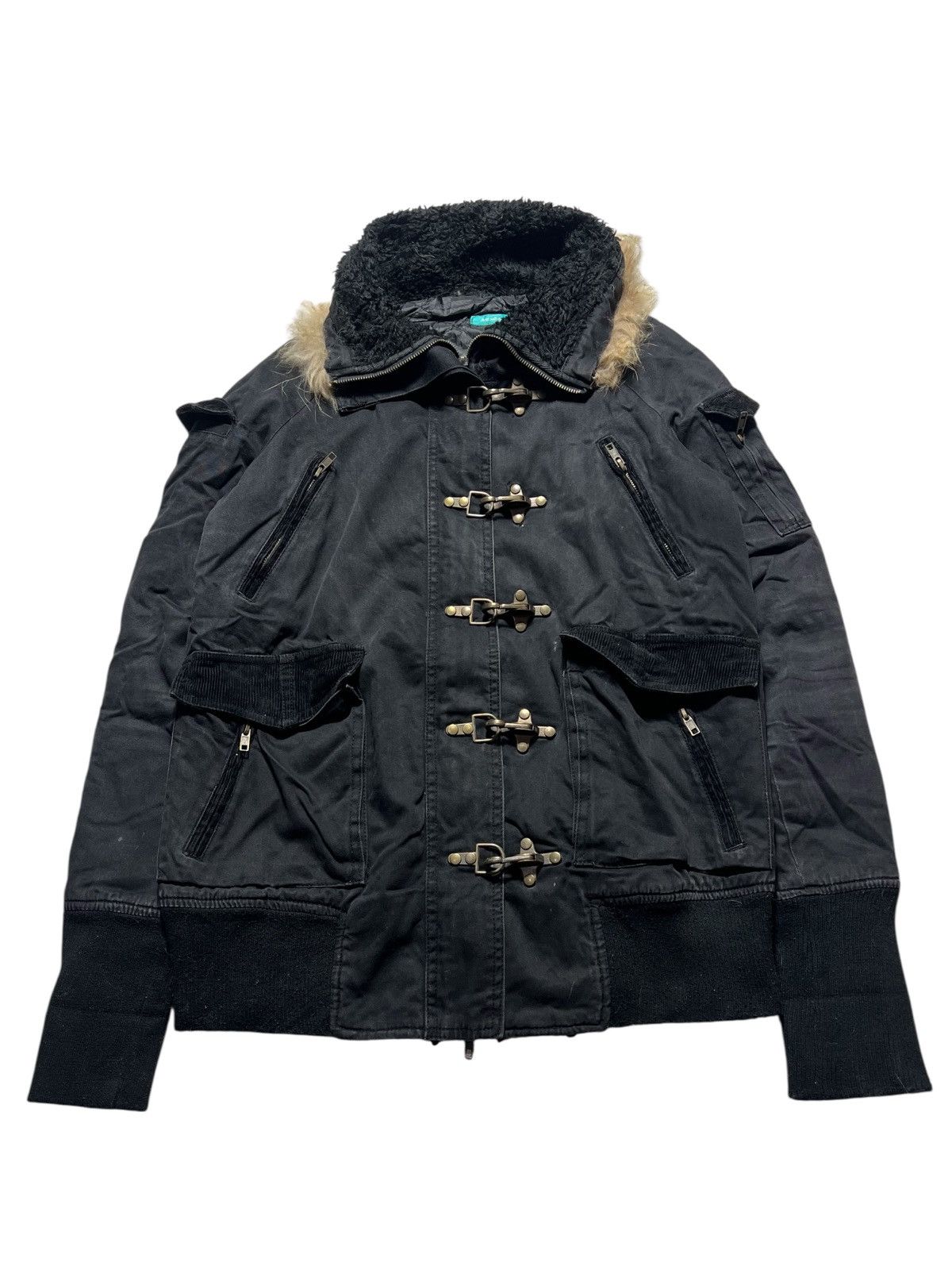 Japanese Brand A.G.Plus Fur Apocalypse Vkei Ifsixwasnine Style Jacket Size US M / EU 48-50 / 2 - 2 Thumbnail
