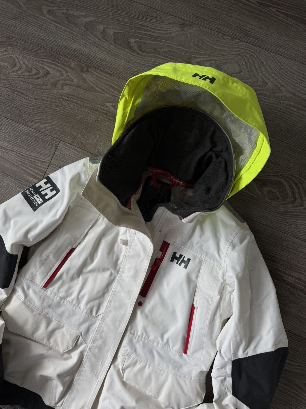 Helly Hansen ‼️Pro Helly Hansen Waterproof Kill Cord ,Cuffs Tech Jacket‼️ Size US XS / EU 42 / 0 - 10 Thumbnail