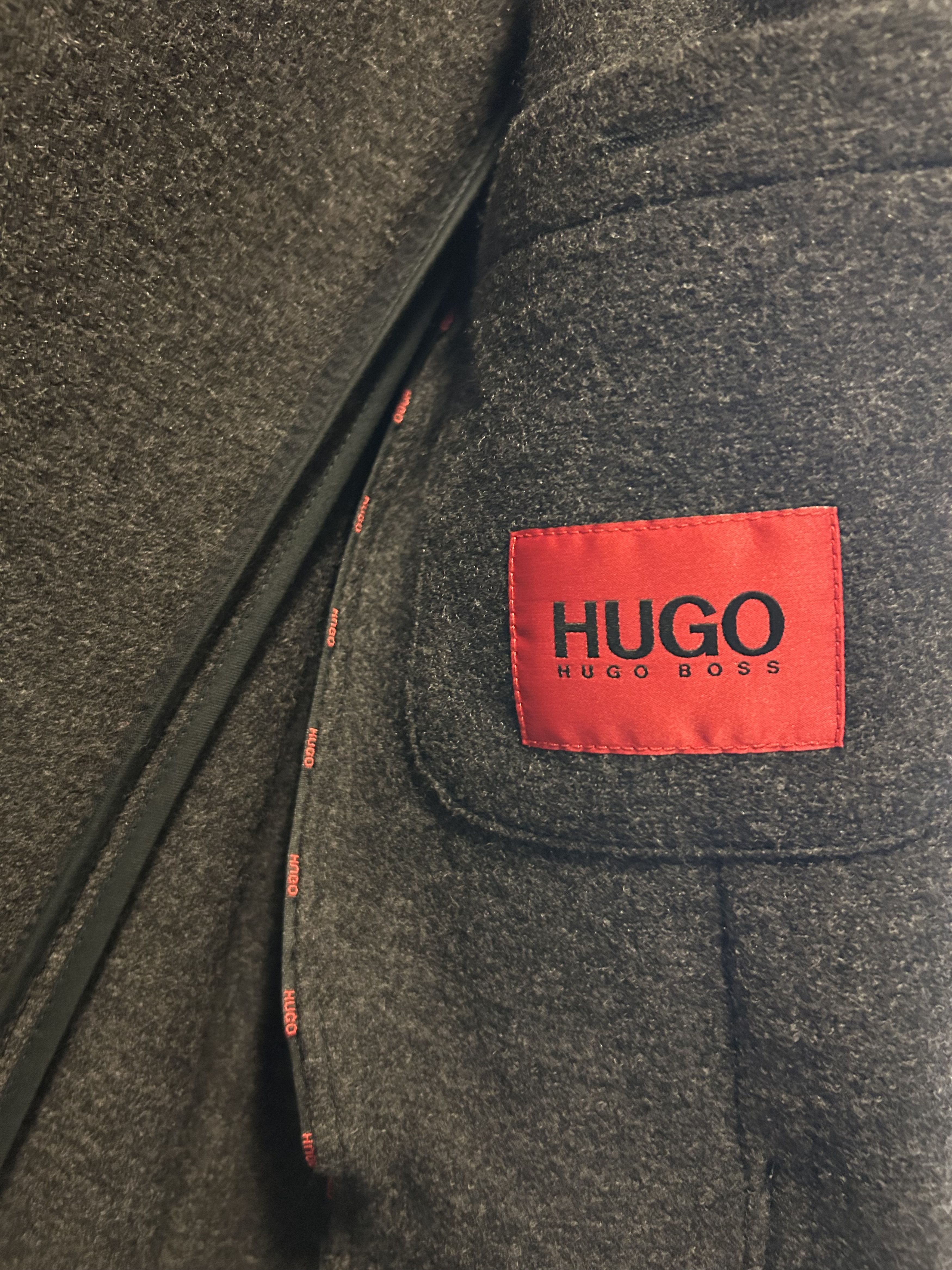 Hugo Boss Wool Blazer Size 42R - 2 Thumbnail