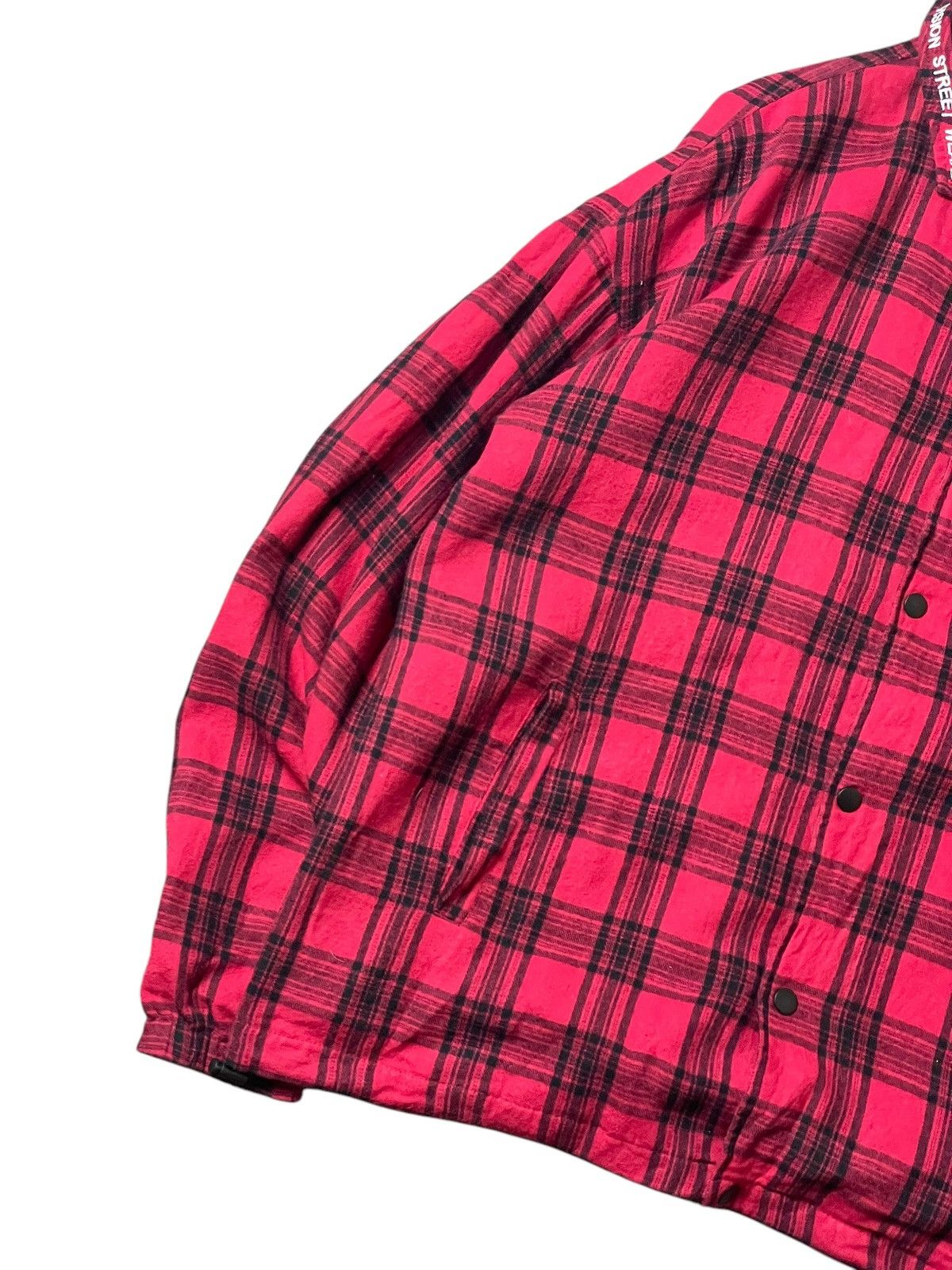 Japanese Brand × Vintage × Vision Streetwear Vision StreetWear Checkered Button Jacket (98) Size US L / EU 52-54 / 3 - 3 Thumbnail