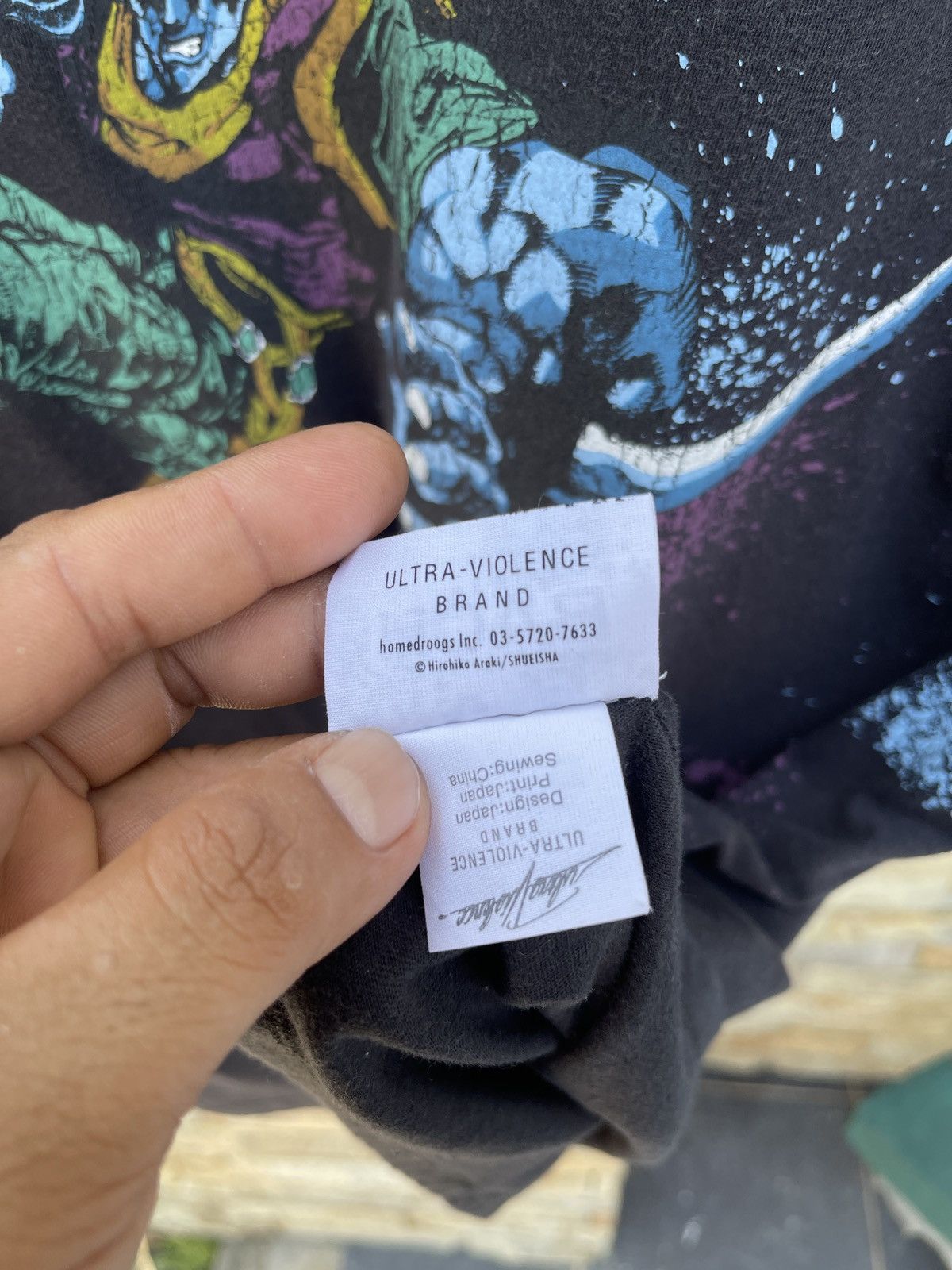Anime Rare🔥Jojo’s Bizzare Adventure Ultra Violence Anime Tee Size US M / EU 48-50 / 2 - 7 Thumbnail