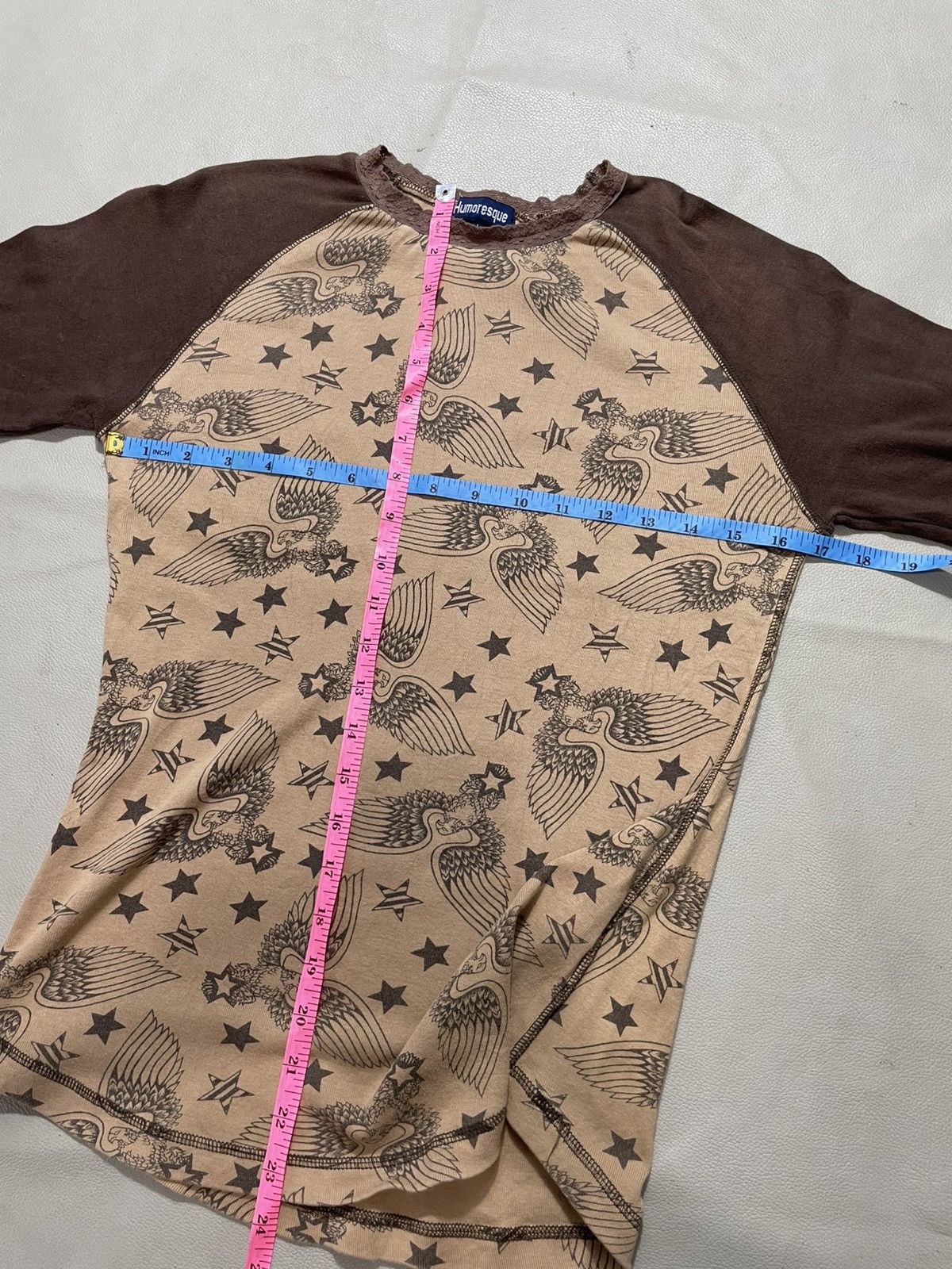 Hysteric Glamour Undefined humoresque longsleeve poem eagle printed Size L / US 10 / IT 46 - 6 Thumbnail