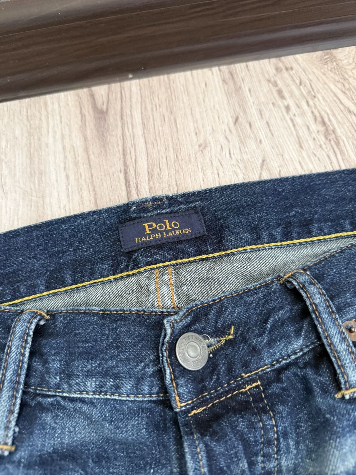 Polo Ralph Lauren Polo Ralph Lauren Varick Slim Straight Distressed Jeans Size US 34 / EU 50 - 9 Thumbnail