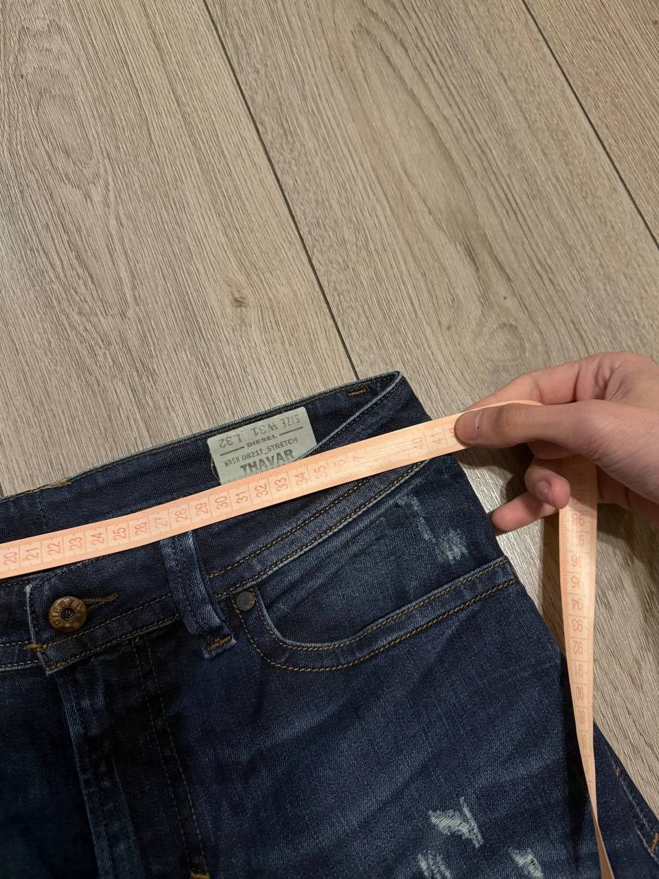 Diesel Diesel Thavar Jeans Men W31 L32 Blue Avant-Garde Regular Size US 32 / EU 48 - 8 Thumbnail