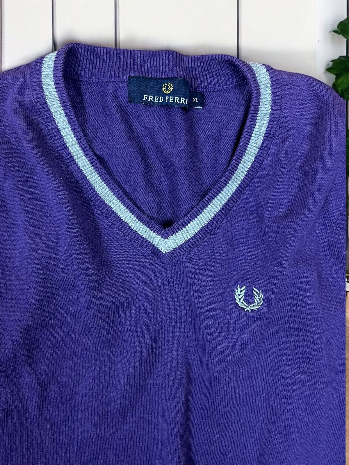 Fred Perry Fred Perry purple sleeveless pullover size M Size US M / EU 48-50 / 2 - 5 Thumbnail
