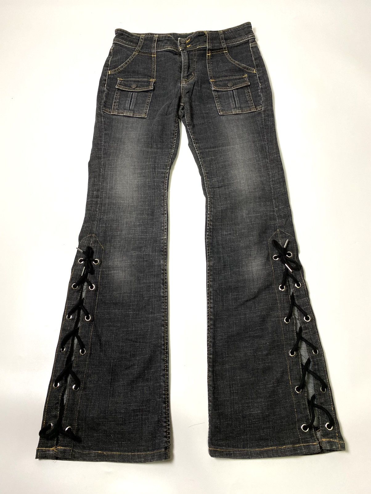 If Six Was Nine Lace Denim | Grailed