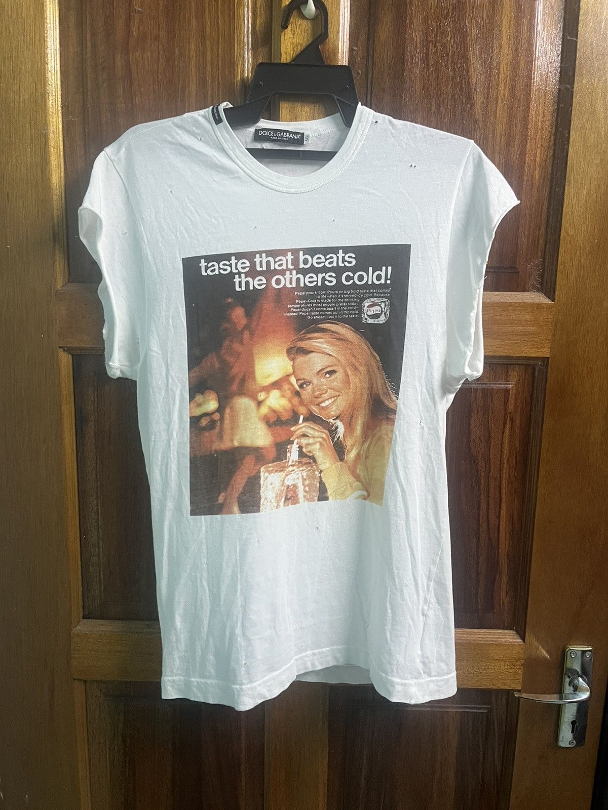 Dolce & Gabbana Pepsi Cola Photo print All-Over Distressed