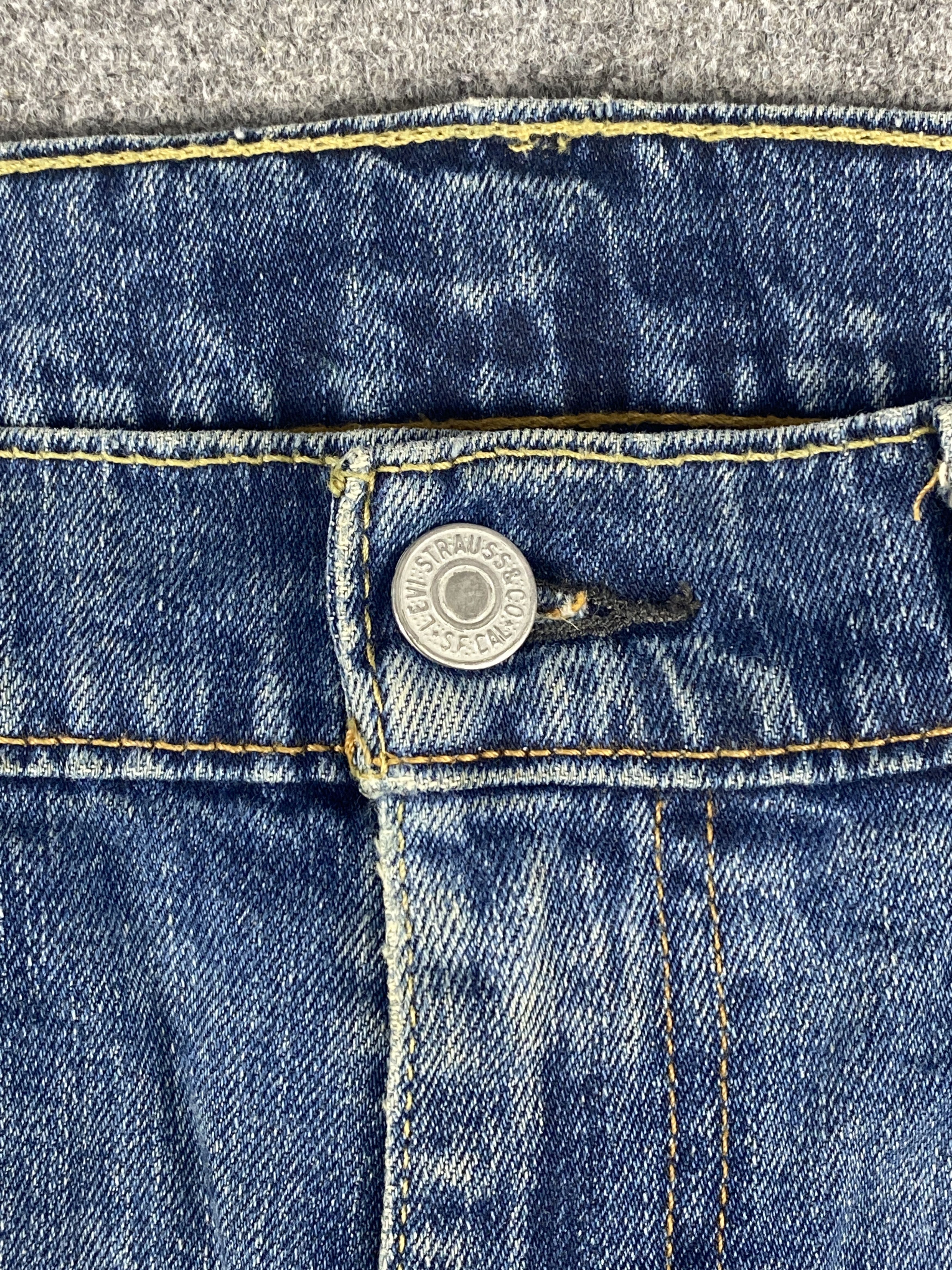 Levi's Vintage Levis 511 Faded Blue Jeans 33x33 Size US 33 - 9 Thumbnail