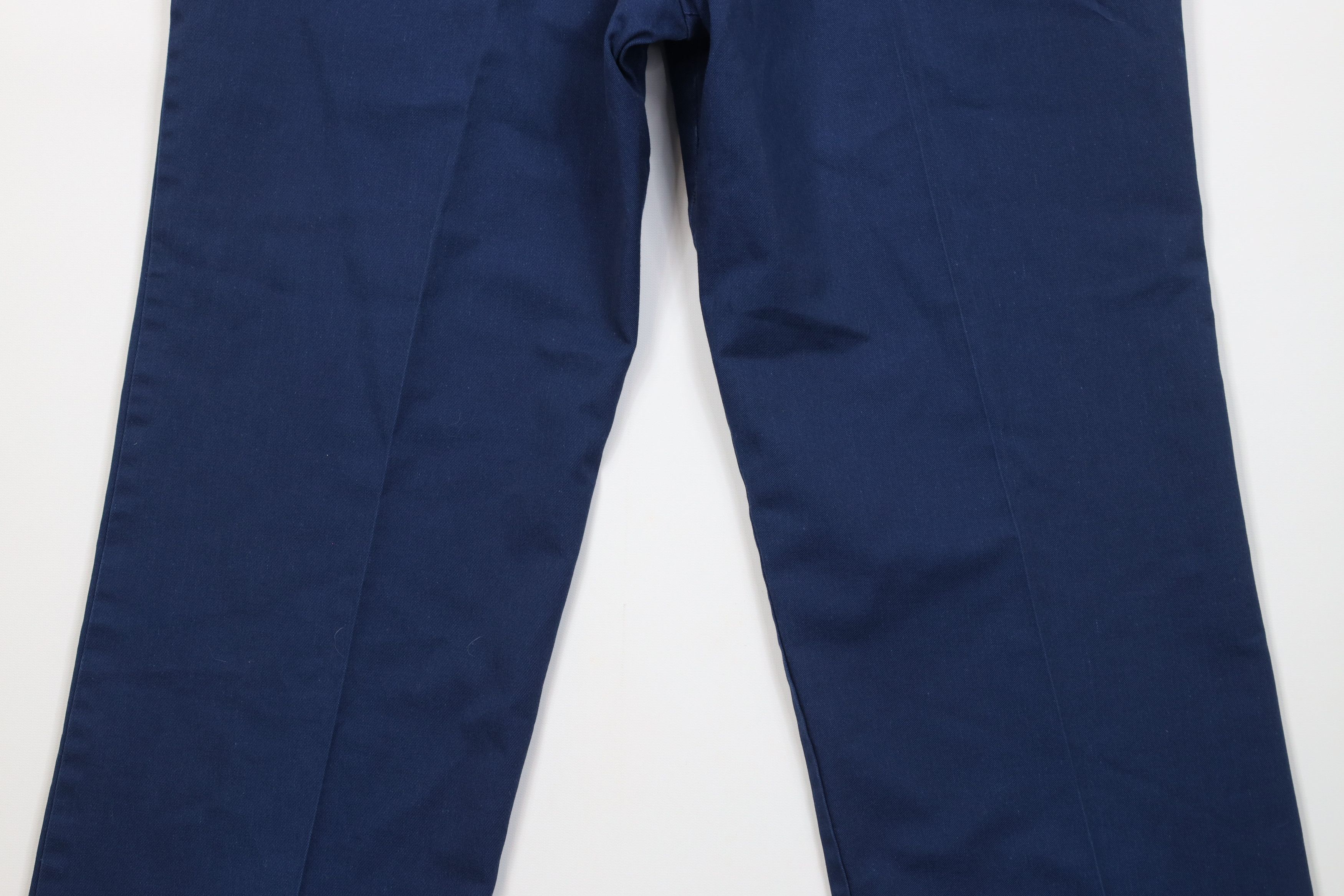 Vintage Vintage 70s Streetwear Wide Leg Pants Workwear Blue USA Size US 36 / EU 52 - 11 Thumbnail