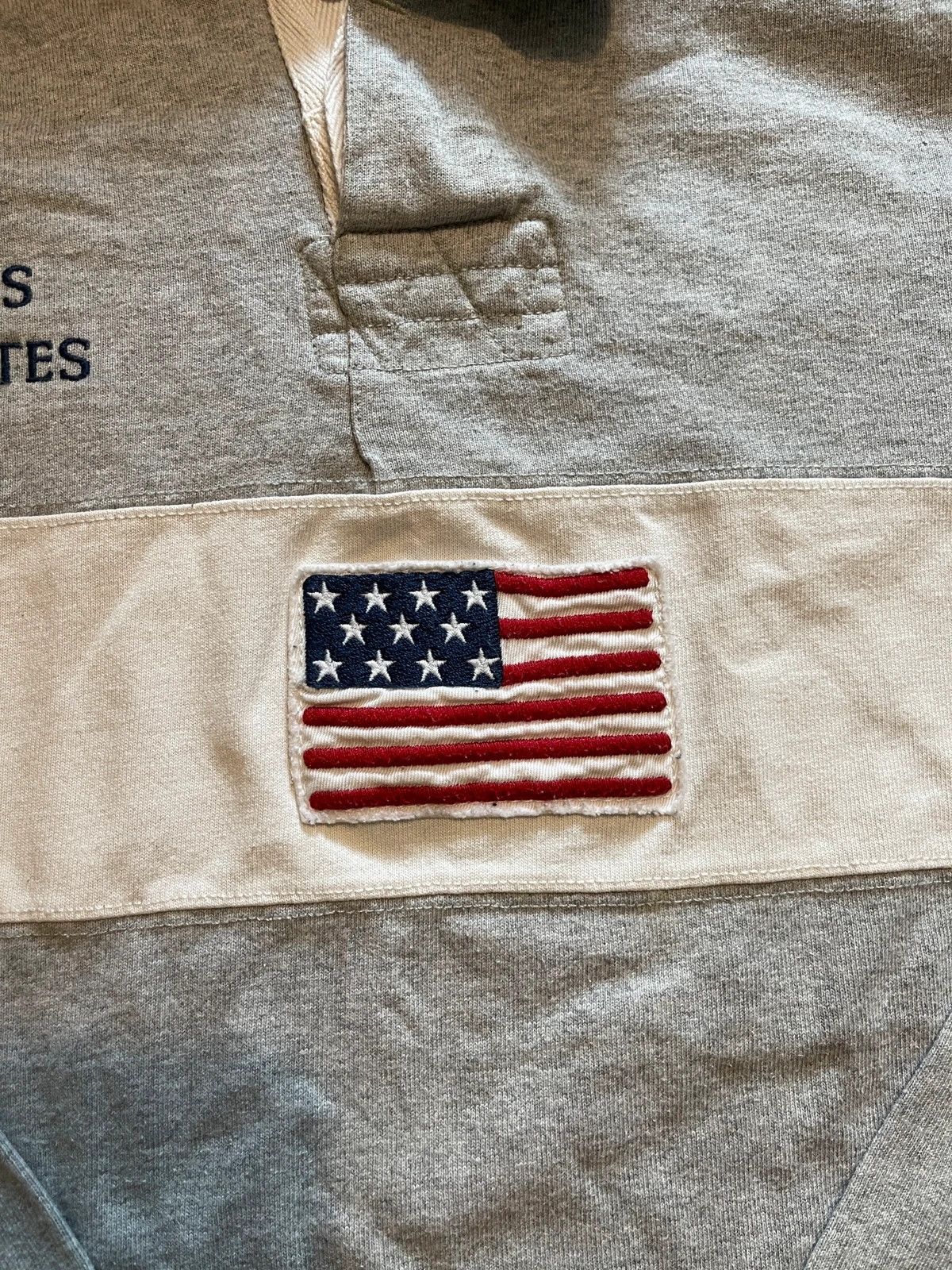 Polo Ralph Lauren Polo Ralph Lauren USA Olympic Games Pullover Hoodie vintage Size US L / EU 52-54 / 3 - 2 Thumbnail