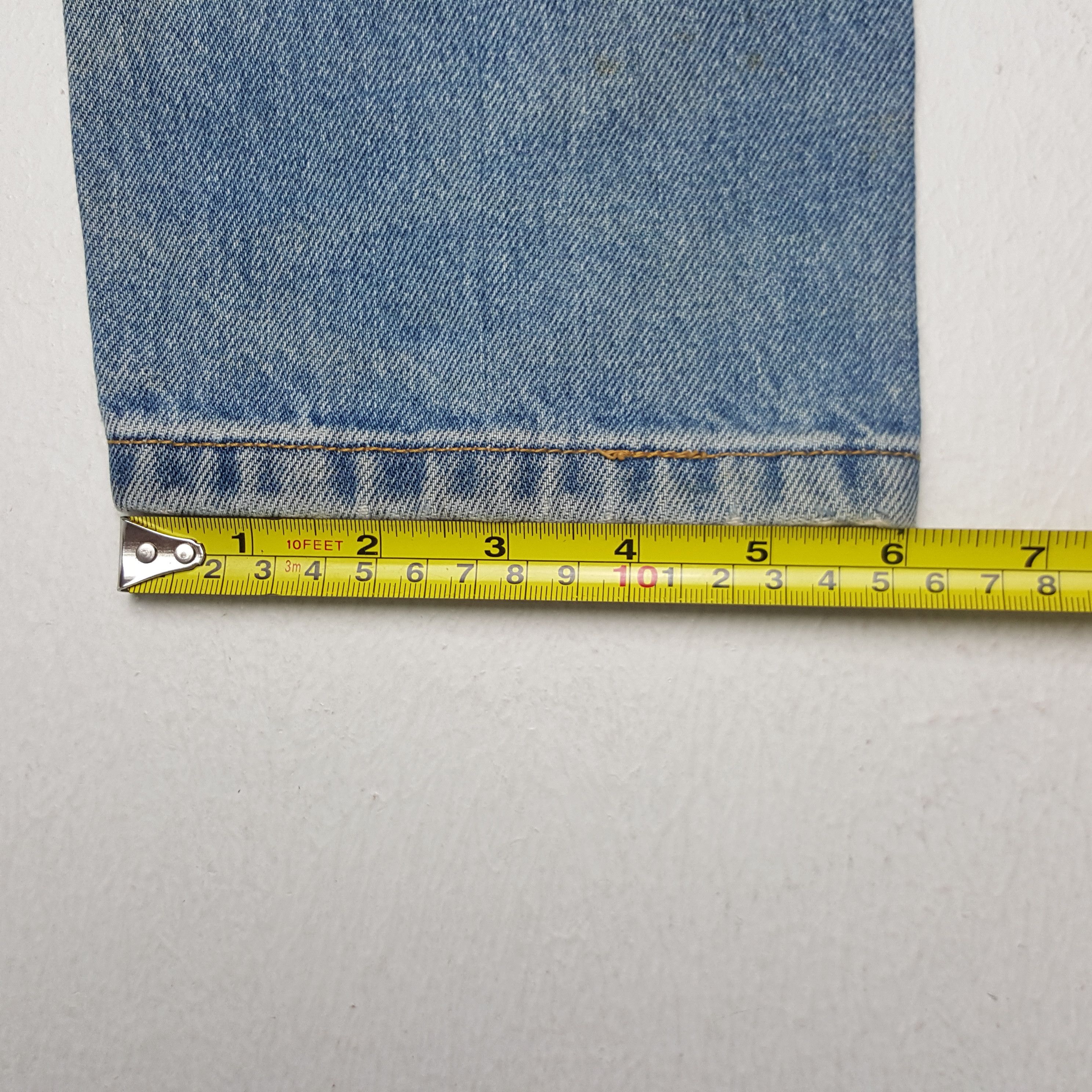 Stussy × Vintage Vintage Stussy USA Custom Art Logo Slimfit Denim Jeans Size 32" / US 10 / IT 46 - 11 Thumbnail