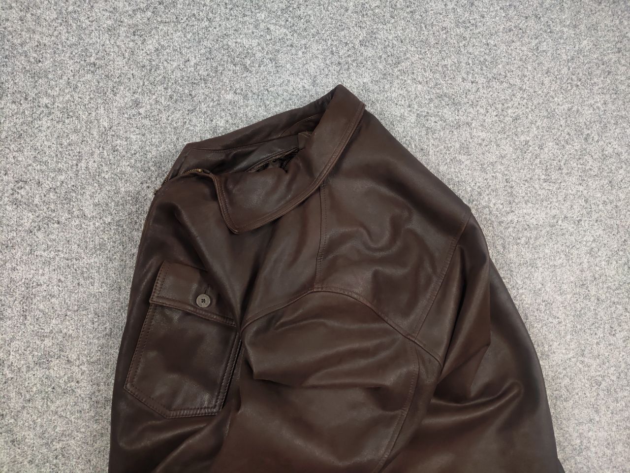 Timberland Vintage Weathergear Type I pocket Leather Jacket