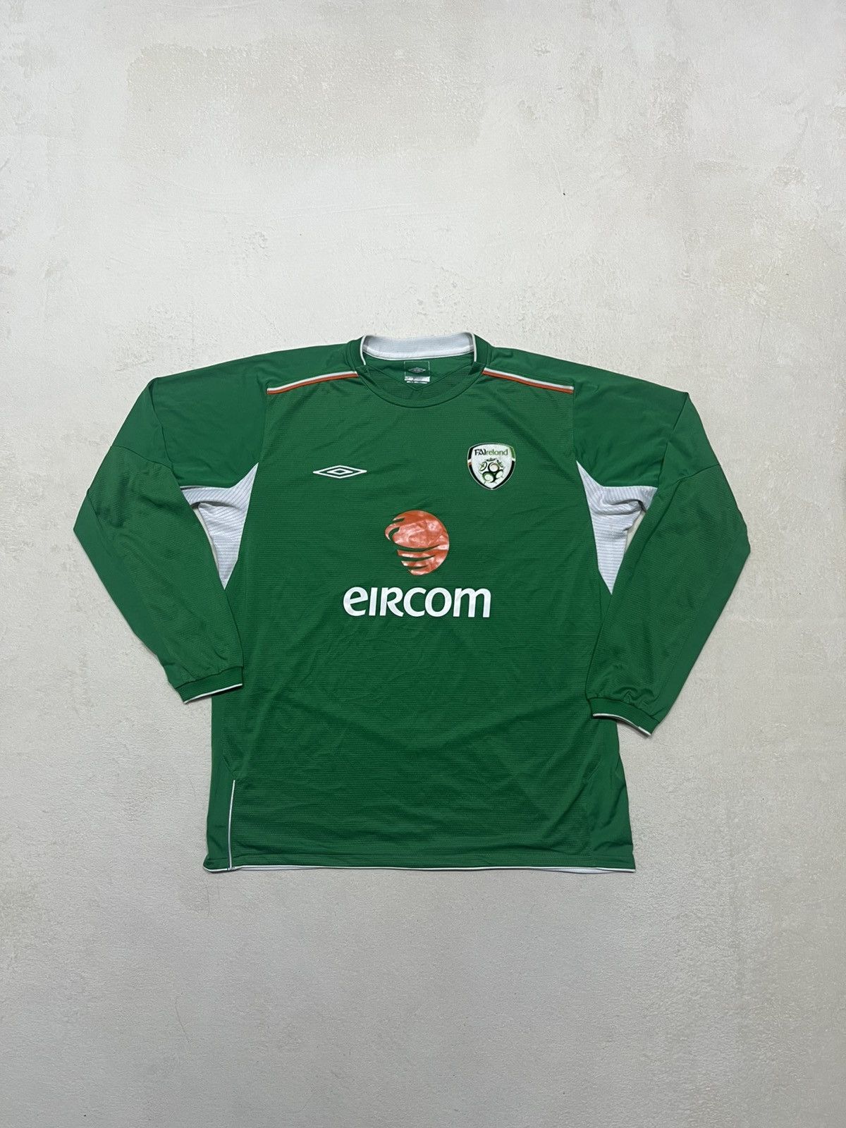Republic of Ireland 2006 Umbro Home Jersey Long Sleeve