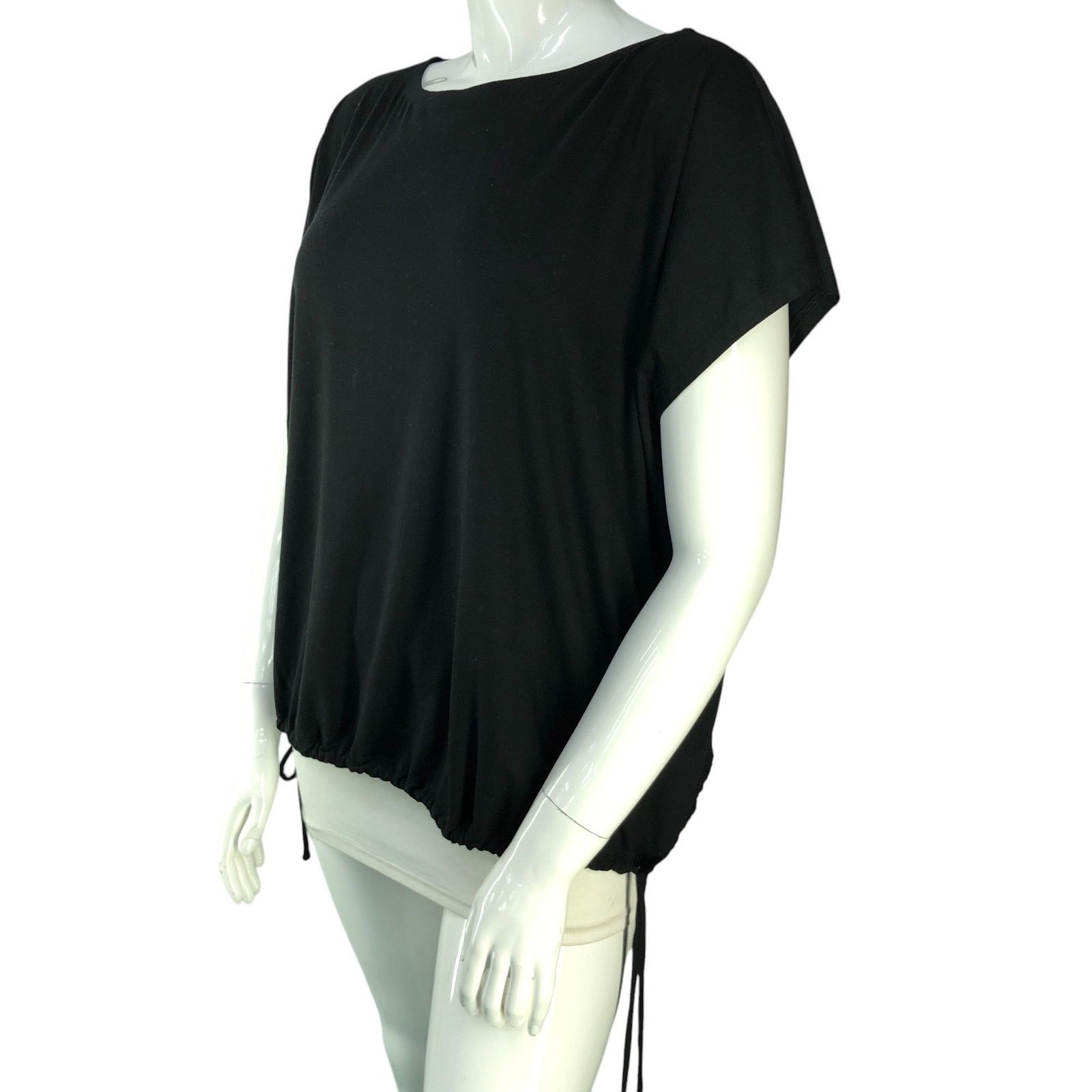 Eileen Fisher Eileen Fisher Size 3X Top Fine Jersey Square Drawstring Hem Size 3XL / US 20-22 - 4 Thumbnail