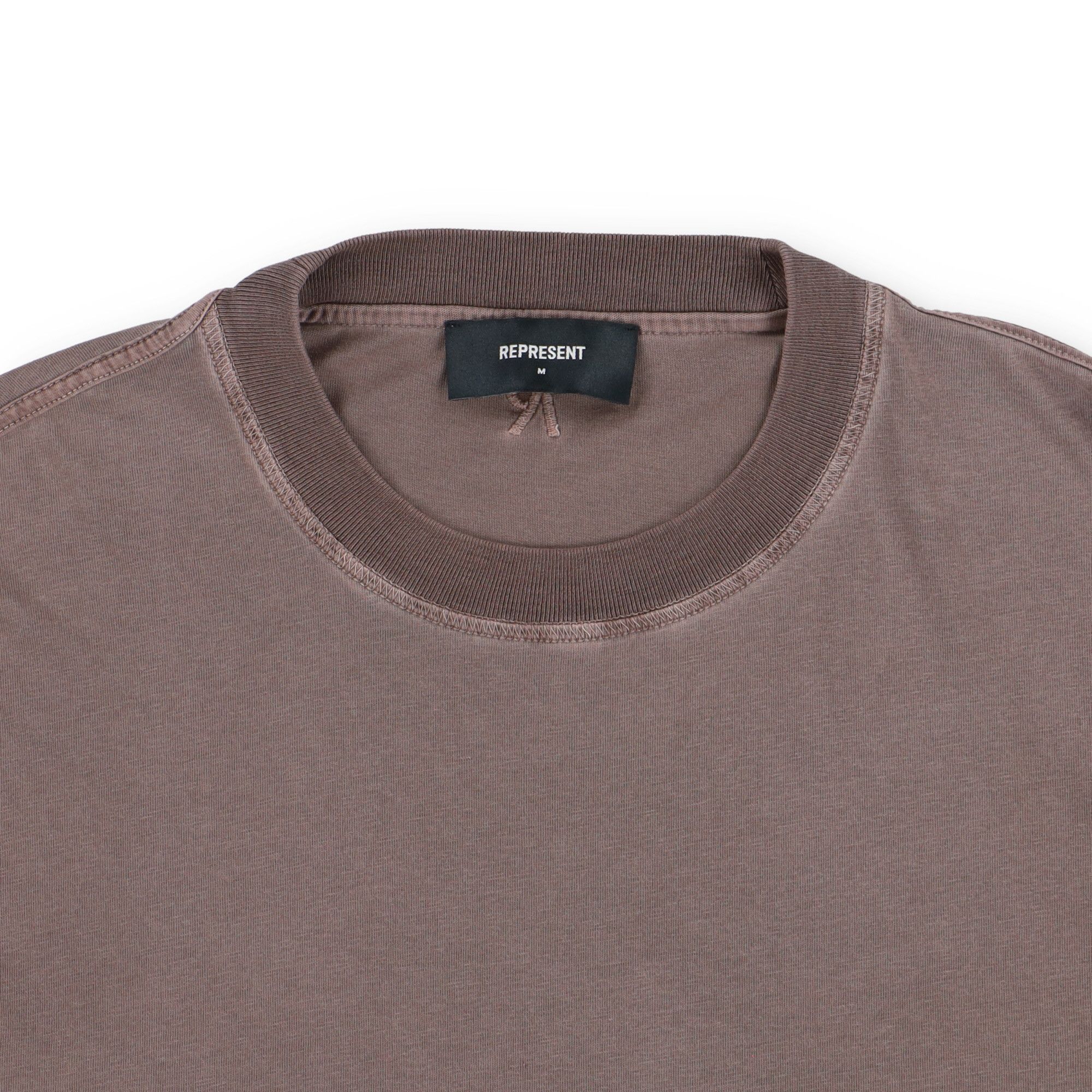 Represent Clo. Washed Brown Initial Inside Out Oversized T-Shirt Size US M / EU 48-50 / 2 - 6 Thumbnail