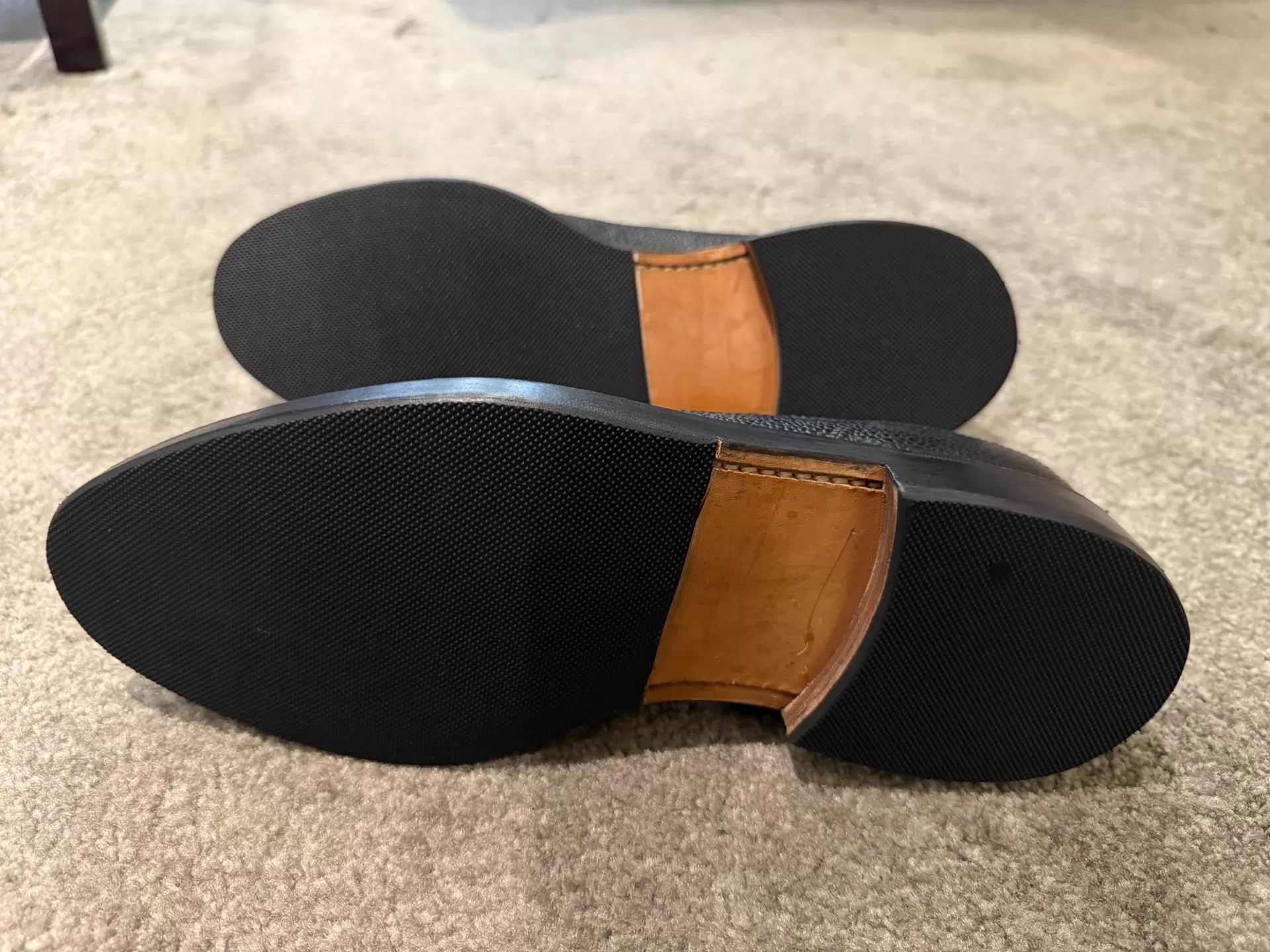 Thom Browne Thom Browne Black Carved Wooden Sole Oxford US9.5 Size US 9.5 / EU 42-43 - 4 Thumbnail