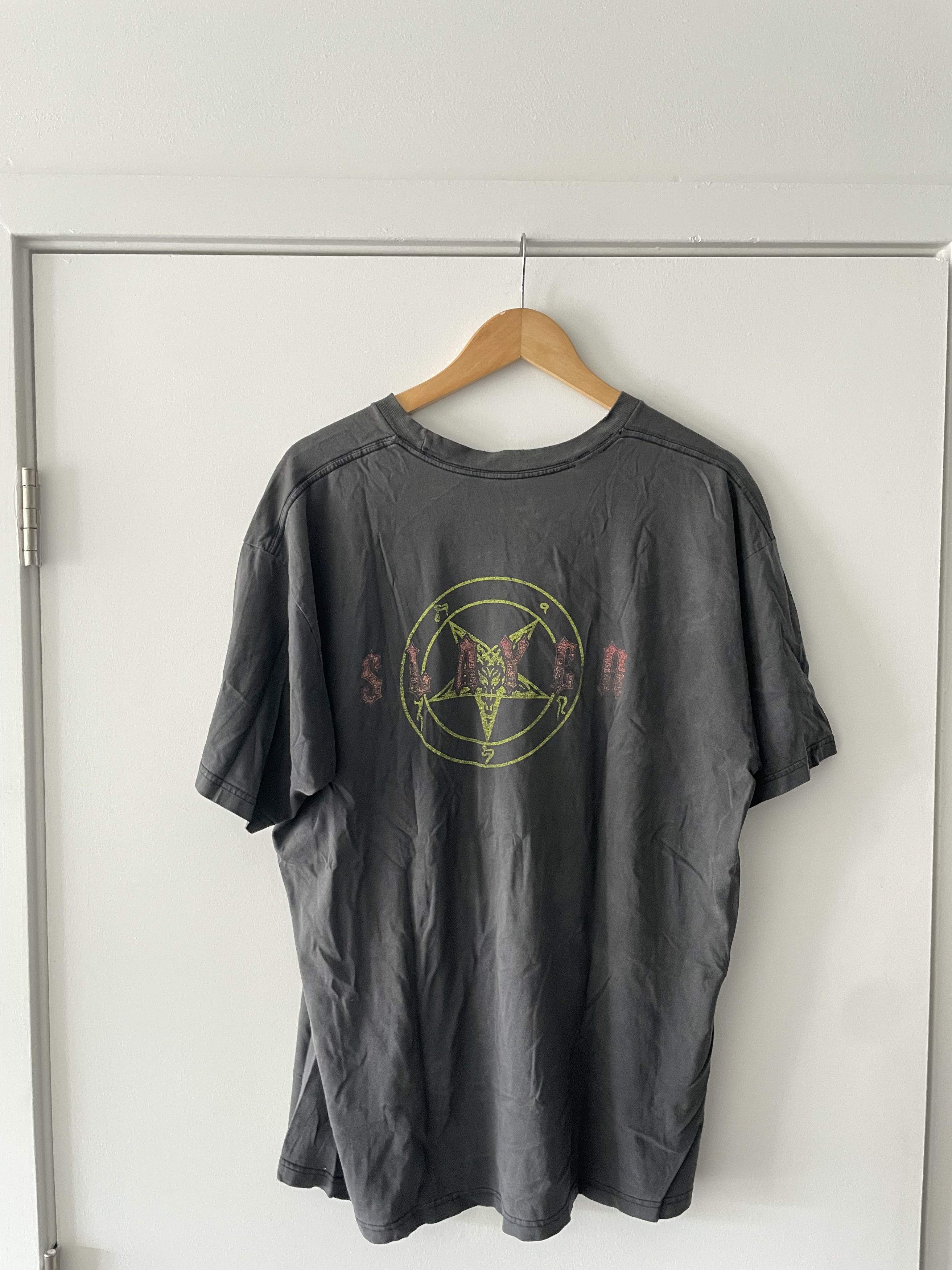 Slayer × Vintage OG Slayer Tee sz XL Size US XL / EU 56 / 4 - 3 Thumbnail