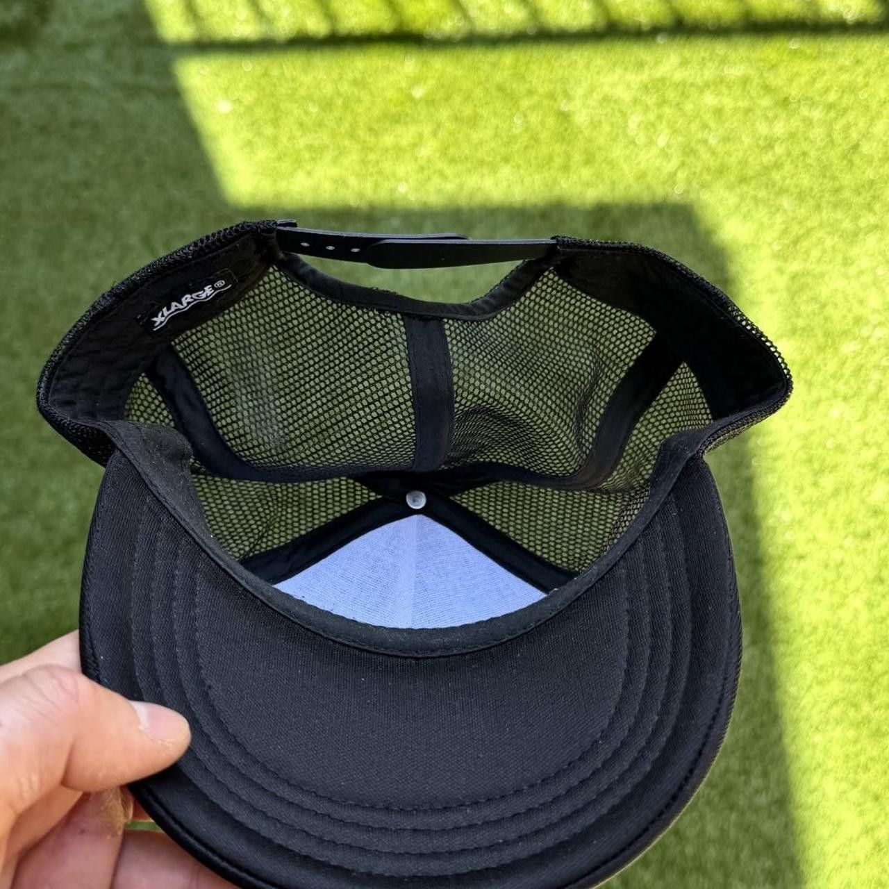 Xlarge Black & gold XLarge trucker hat Size ONE SIZE - 3 Thumbnail