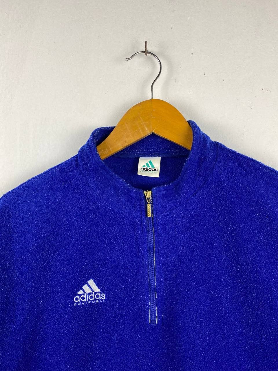 Adidas vintage adidas equipment anorak fleece jacket nice design Size US L / EU 52-54 / 3 - 2 Thumbnail