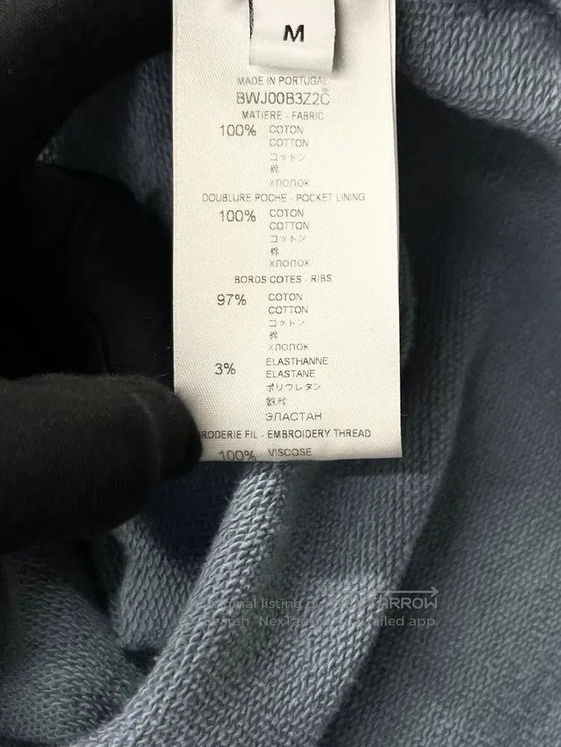 Givenchy Givenchy Mist Blue Rainbow Embroidered Letter Logo Hoodie Size US M / EU 48-50 / 2 - 5 Thumbnail