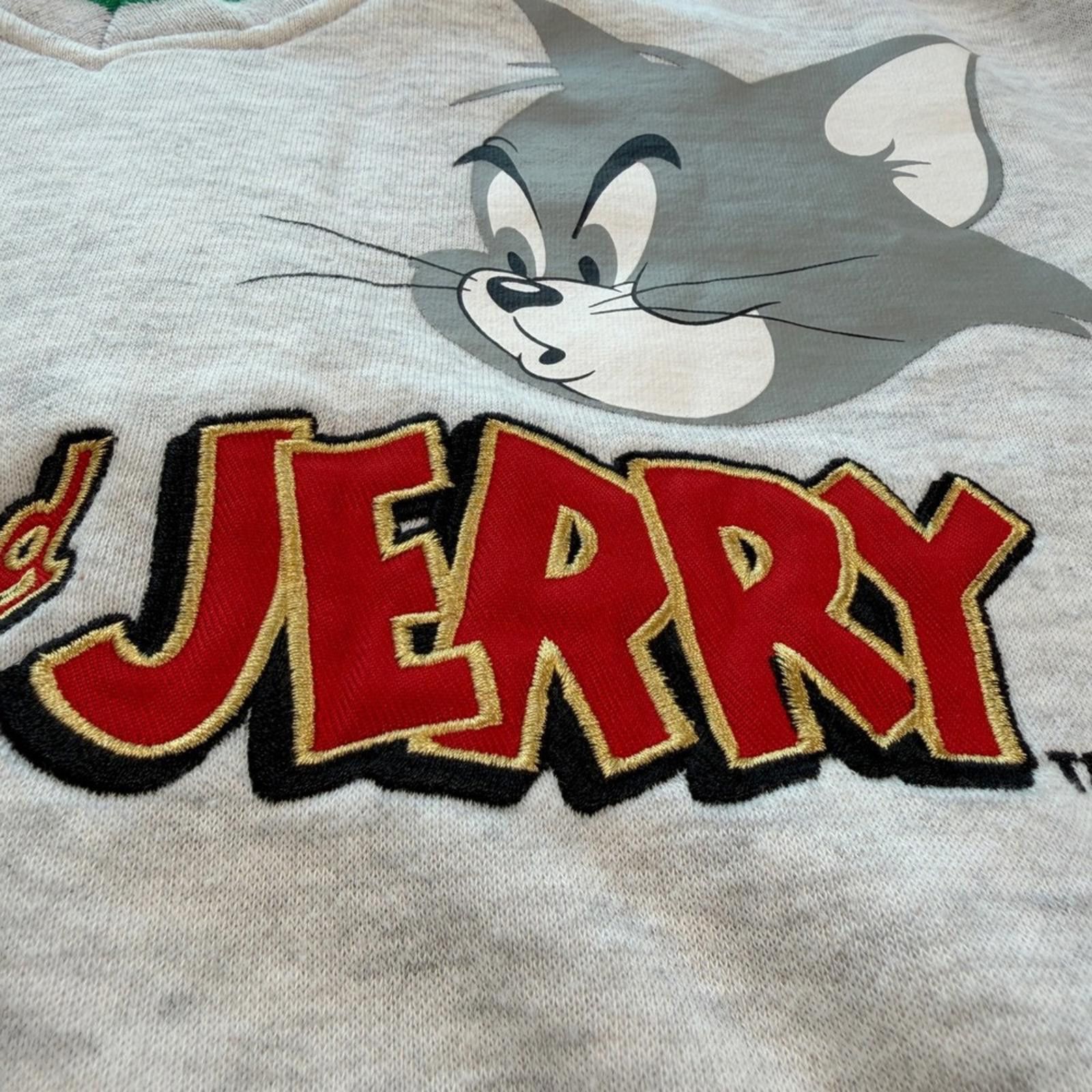 Primark Tom and Jerry Graphic Sweatshirt XS Cartoon Retro Logo Y2K Size US XS / EU 42 / 0 - 5 Thumbnail