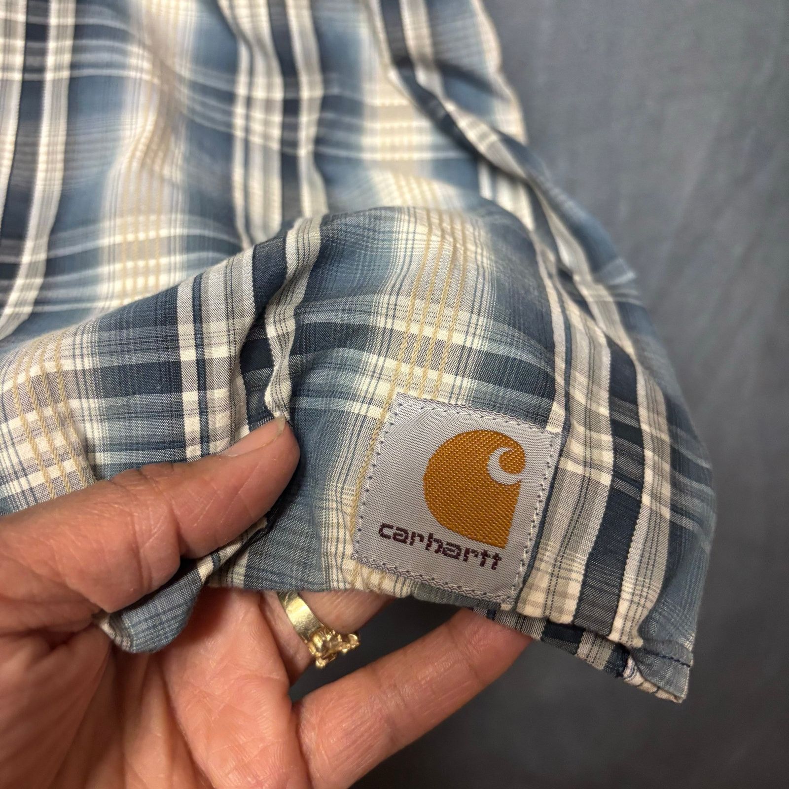 Carhartt Carhart Force Relaxed Fit Shirt Plaid Fisherman Ventilated Size US XXL / EU 58 / 5 - 5 Thumbnail