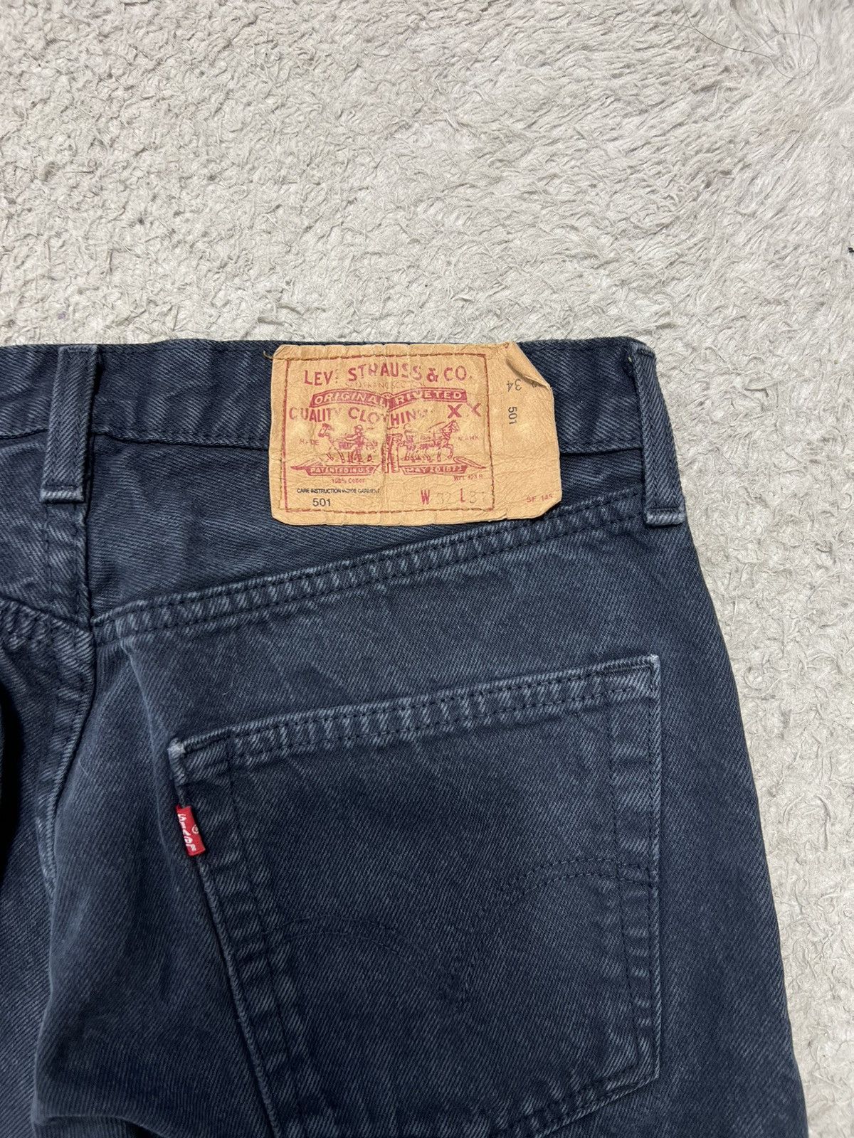Levi's Pants Levi’s 501 Vintage 1996 Red Tab Size US 32 / EU 48 - 3 Thumbnail