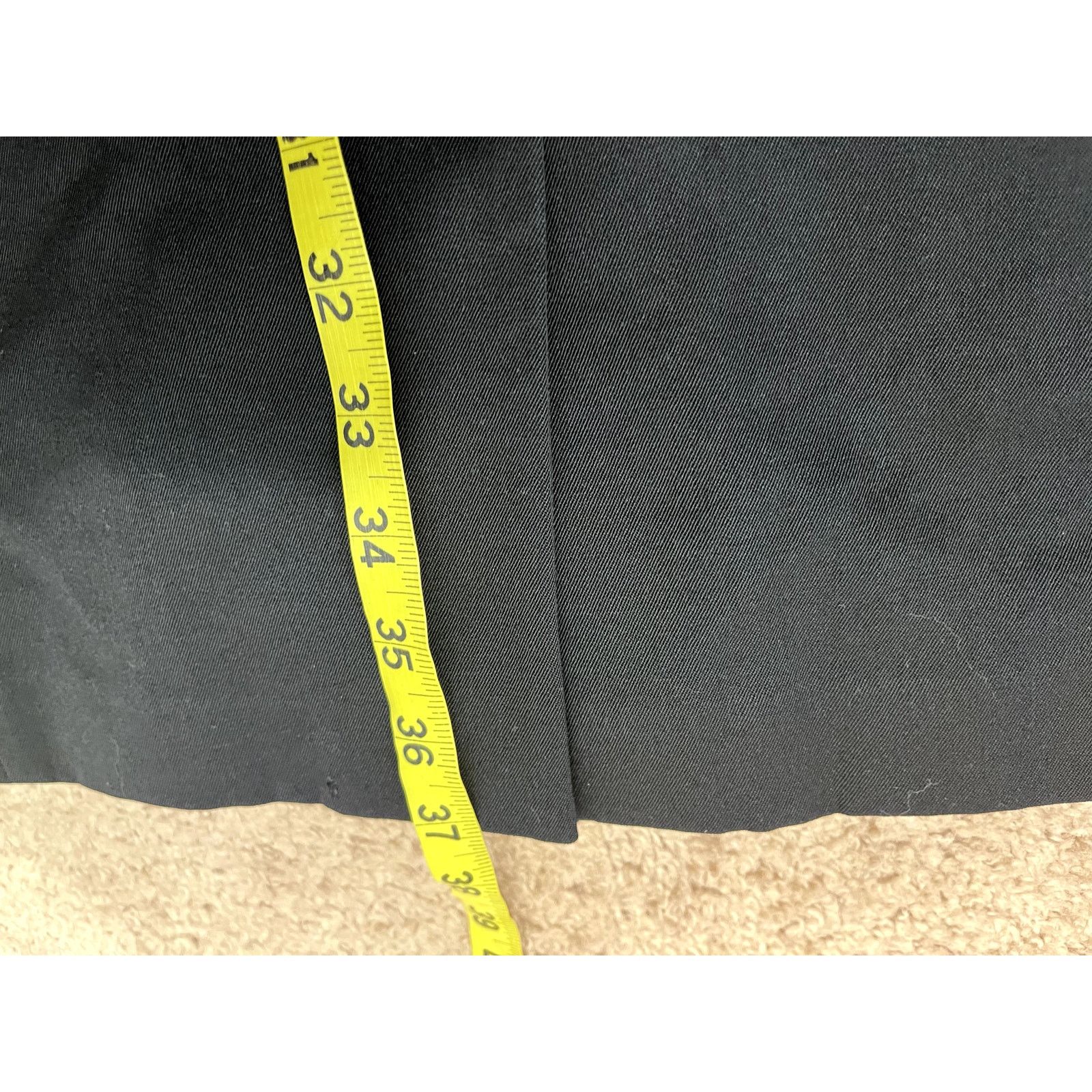 Vintage Vintage Black Wool Valerie Stevens Dress 12 Size XL / US 12-14 / IT 48-50 - 5 Thumbnail