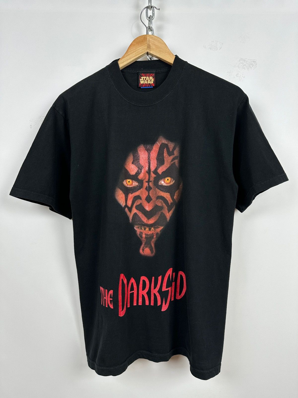 Star Wars 90s Vintage Star Wars Darth Maul The Dark Side T-Shirt Size US S / EU 44-46 / 1 - 1 Thumbnail