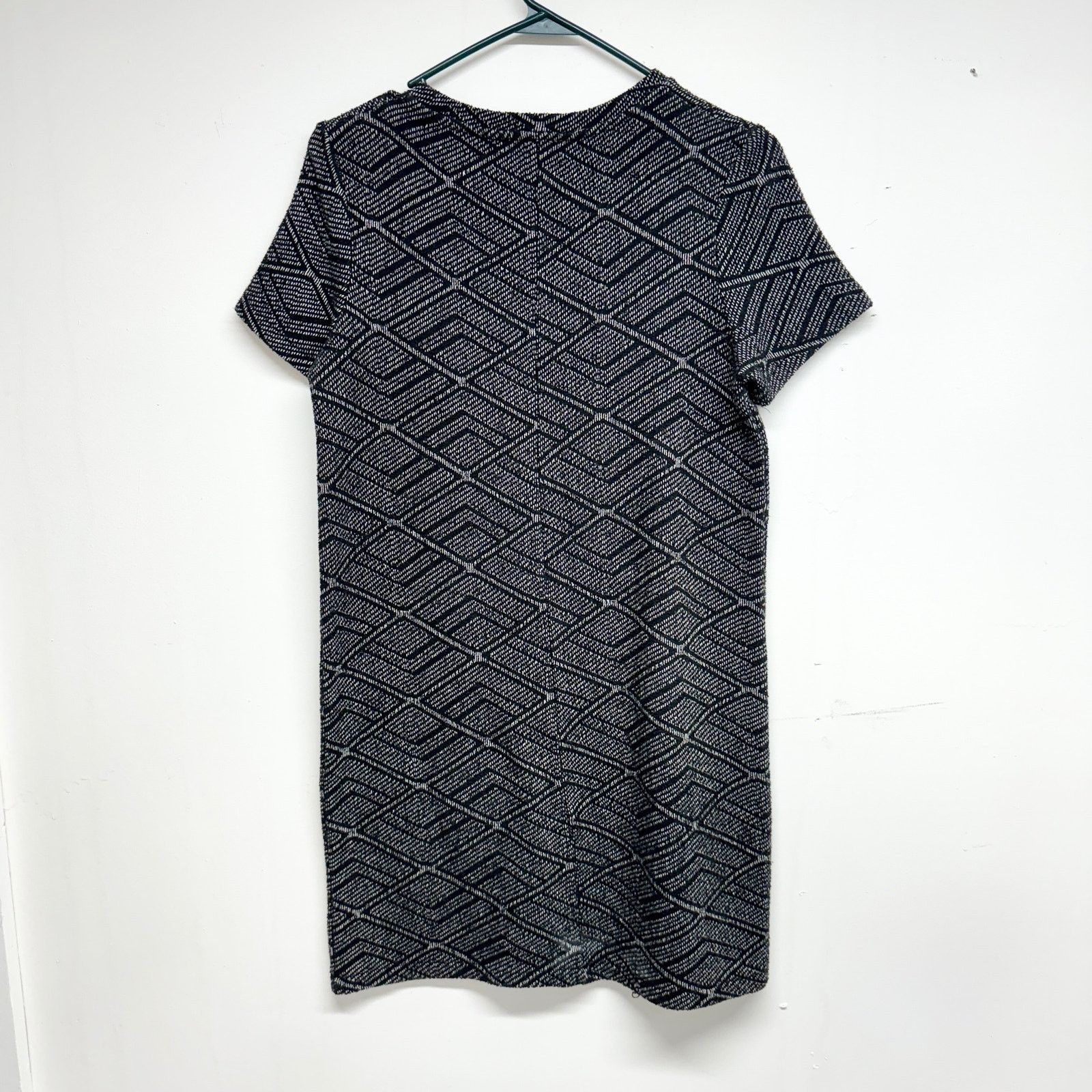 Zara Zara Trafaluc Geometric Print Short Sleeve Shirt Dress Small Size S / US 4 / IT 40 - 3 Thumbnail